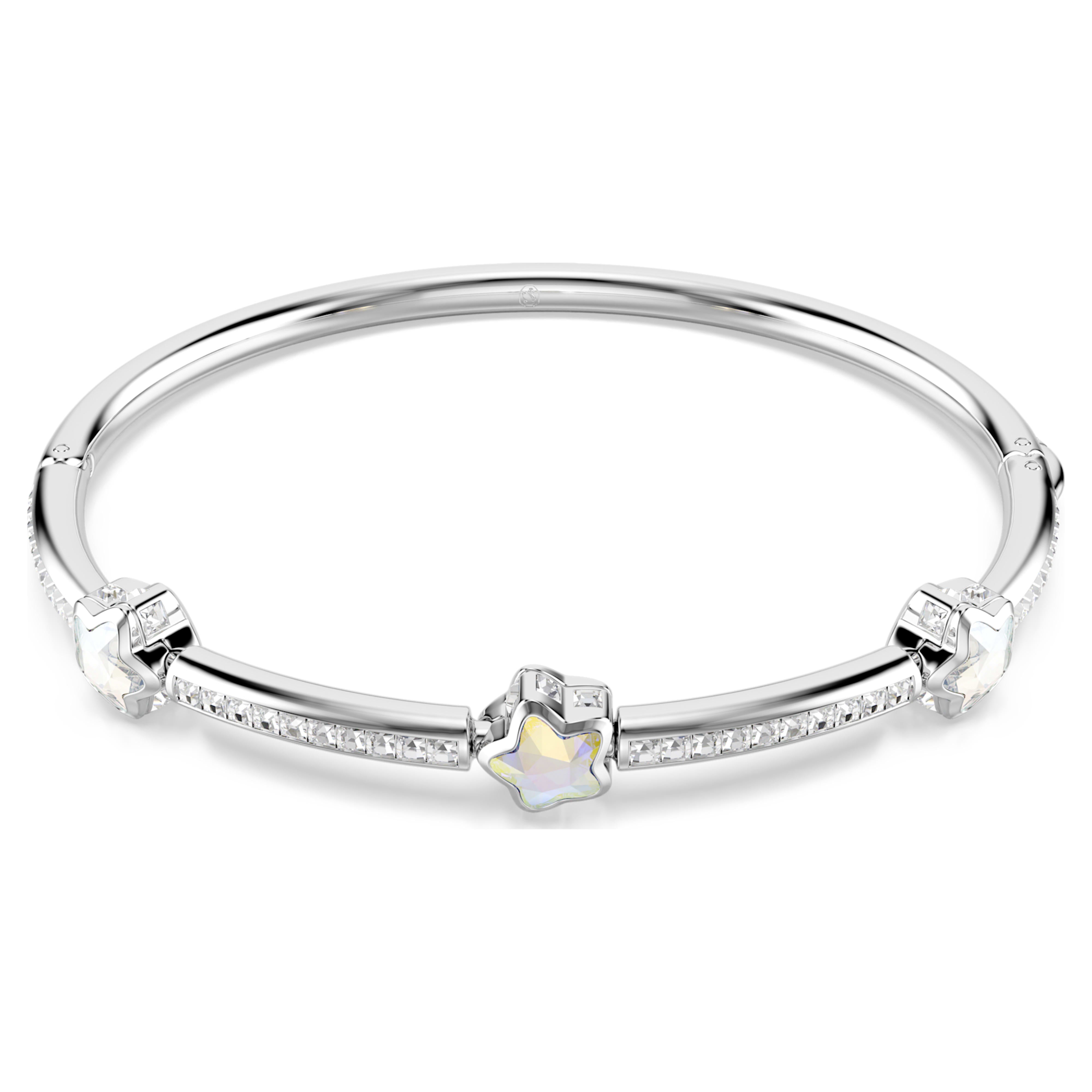 Swarovski armbånd - Chroma Stars - Flerfarget og sølv (S)