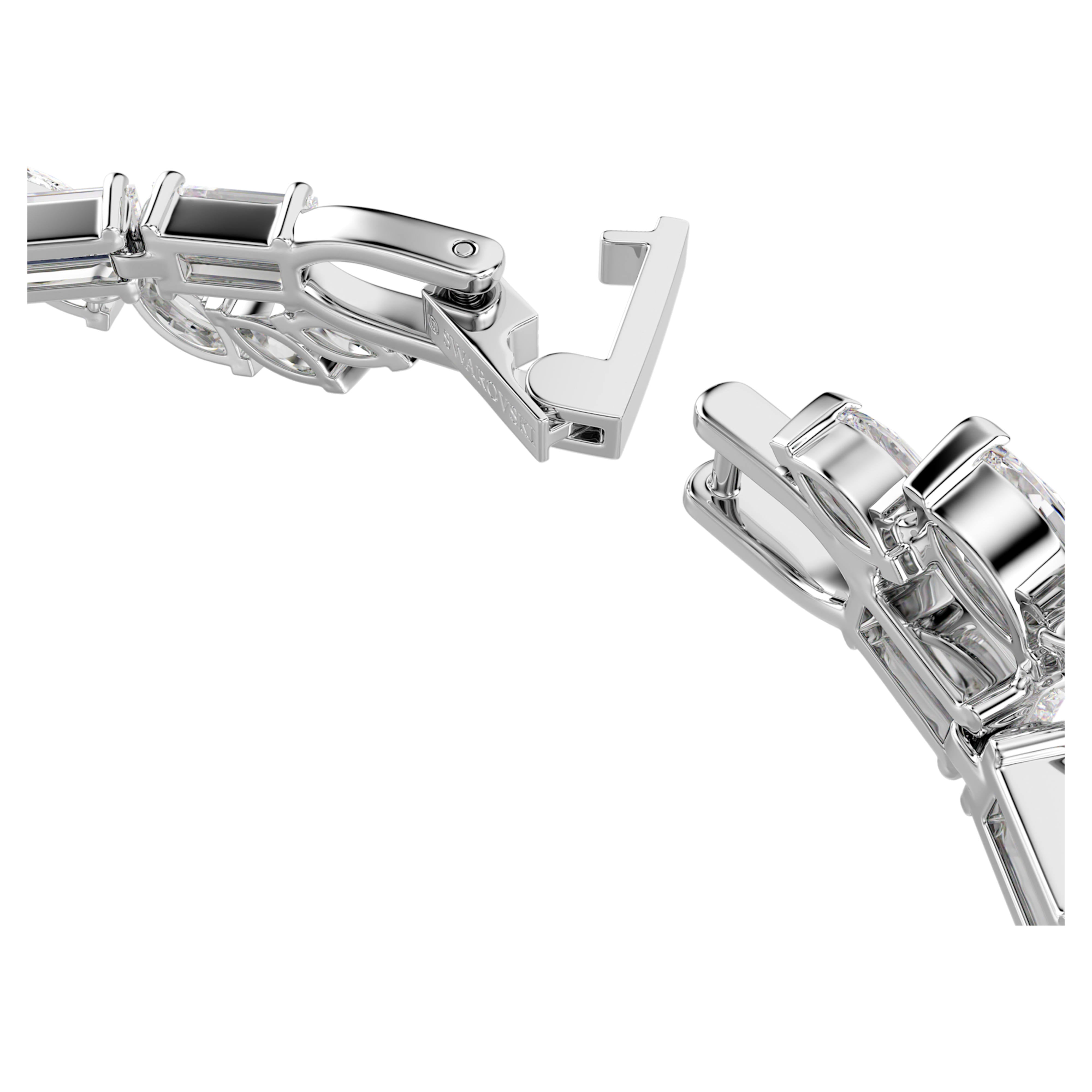 Swarovski-armband - Mesmera Glam - Vit & Silvervy 5