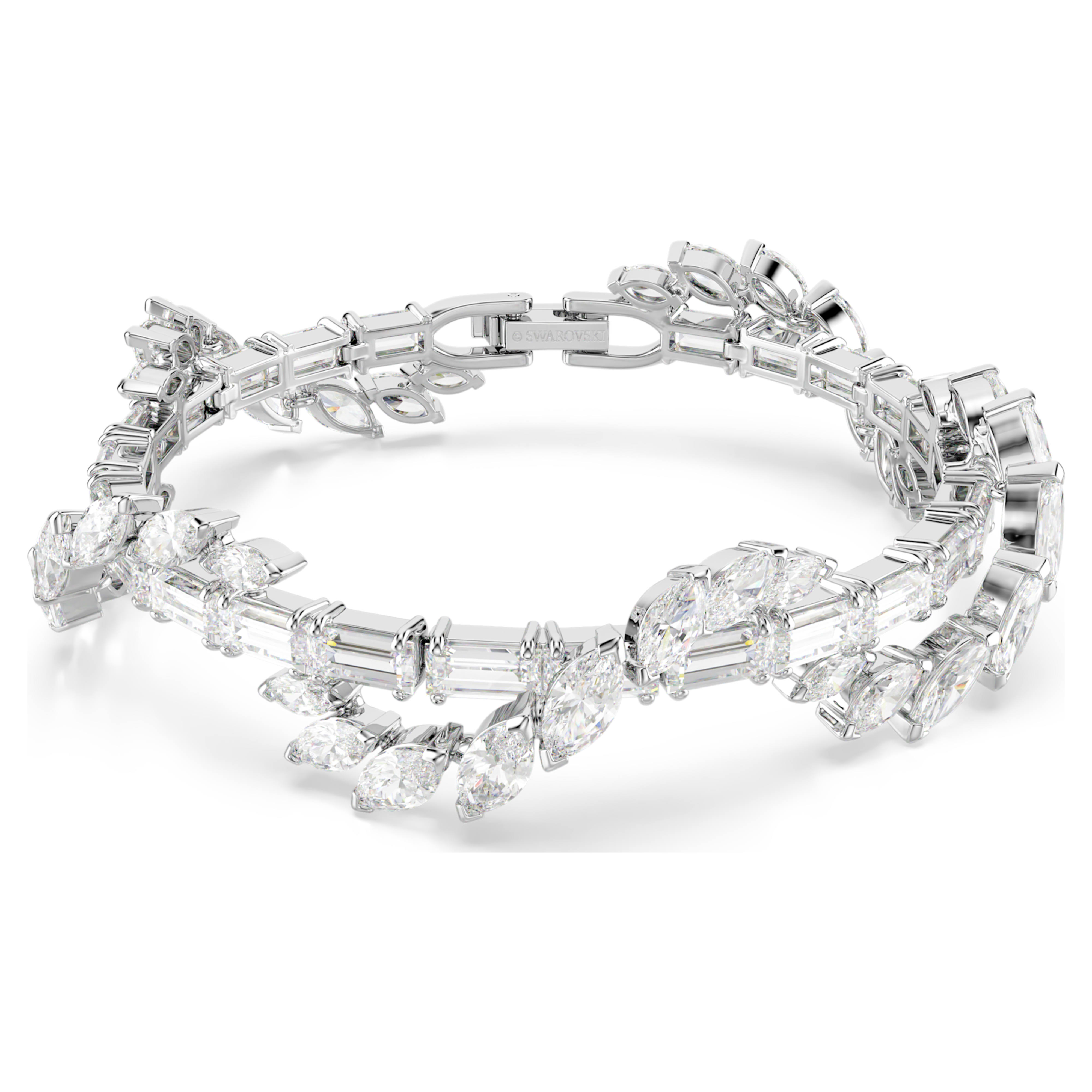 Swarovski Armband - Mesmera Glam - Vit & Silver
