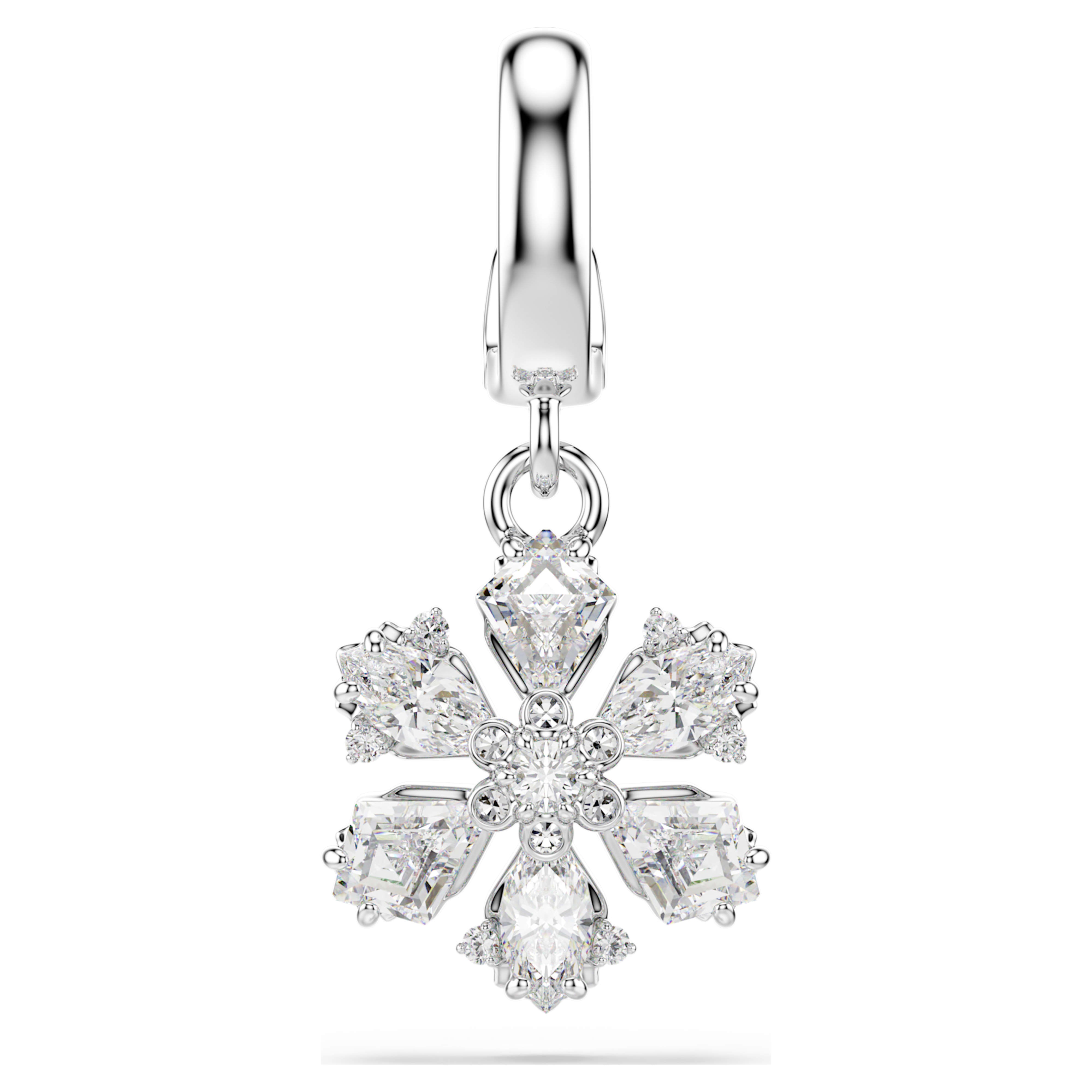Amuleto Swarovski - Idyllia - Branco e Prata