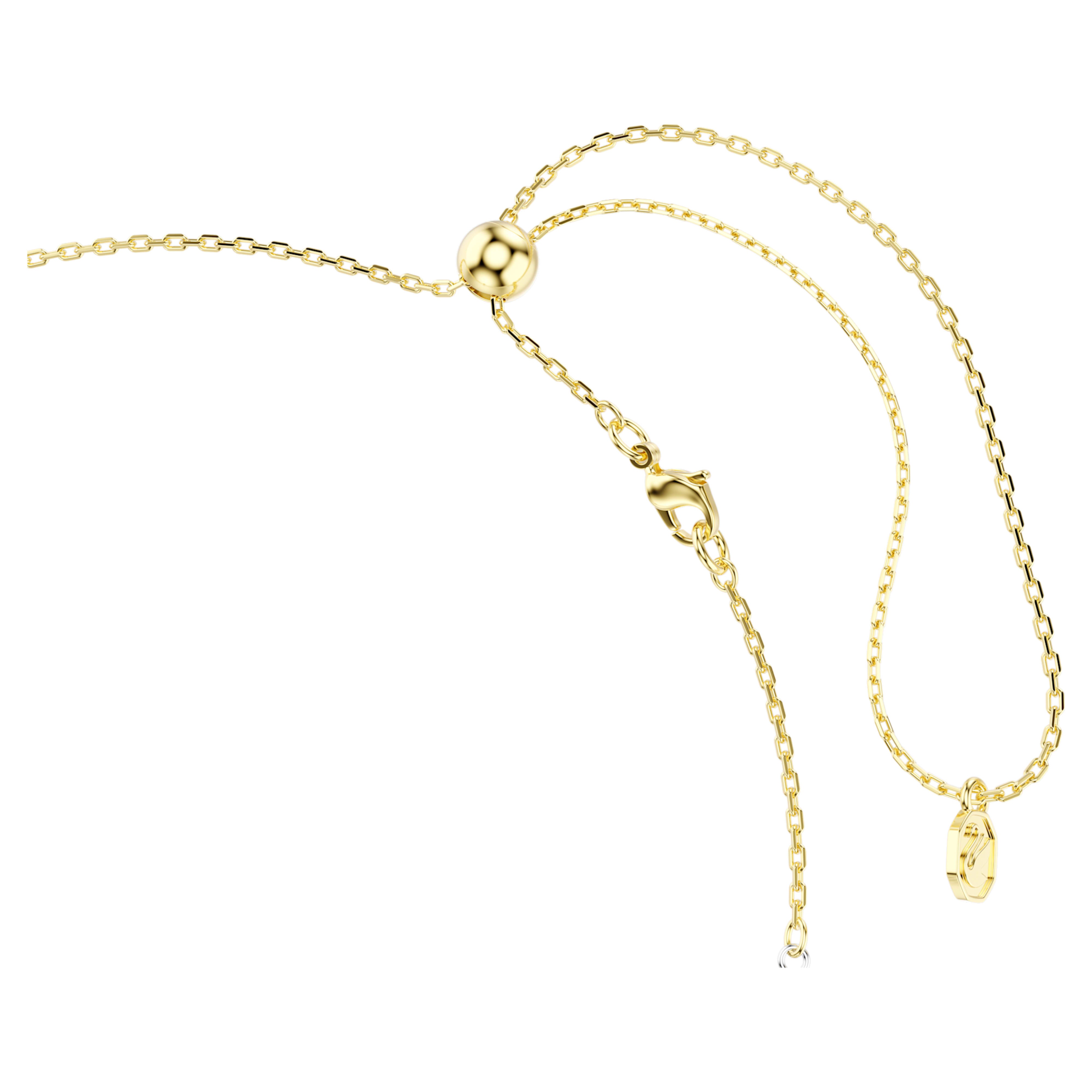 Collier Swarovski - Hyperbola Spin - Blanc & Finition Mixte vue 3