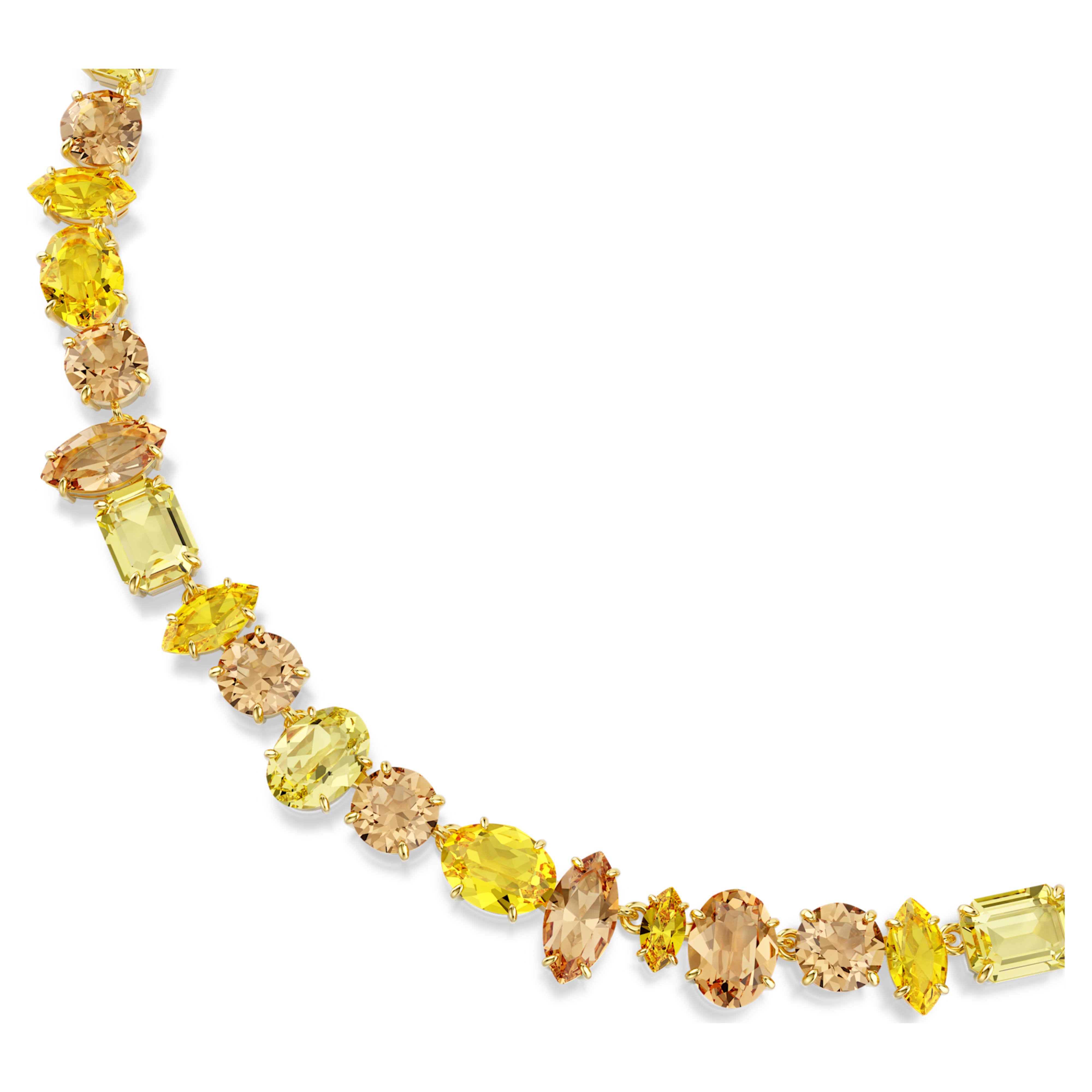 Collier Swarovski - Gema - Multicolore & Doré vue 4