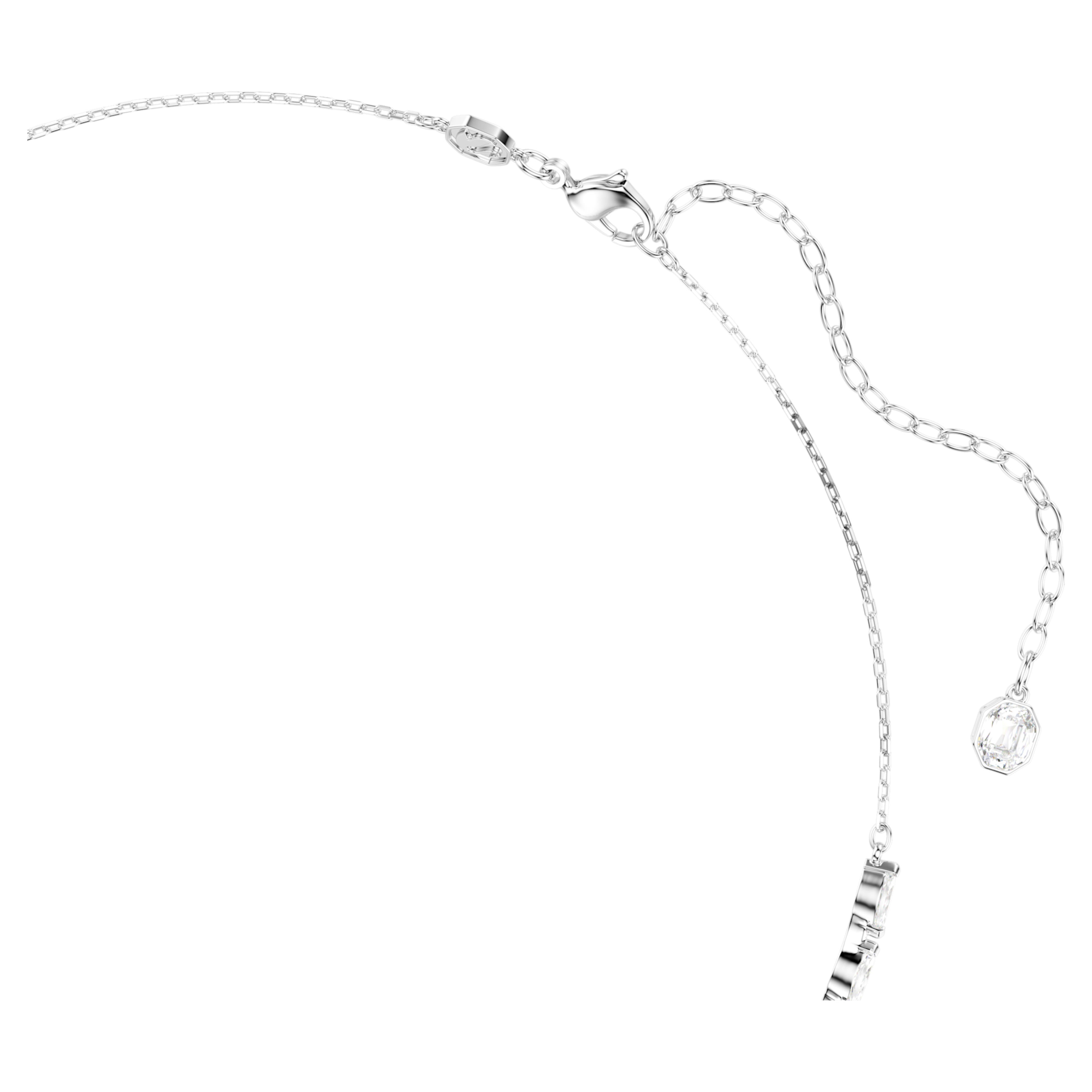 Collier Swarovski - Mesmera Glam - Blanc & Argenté vue 5