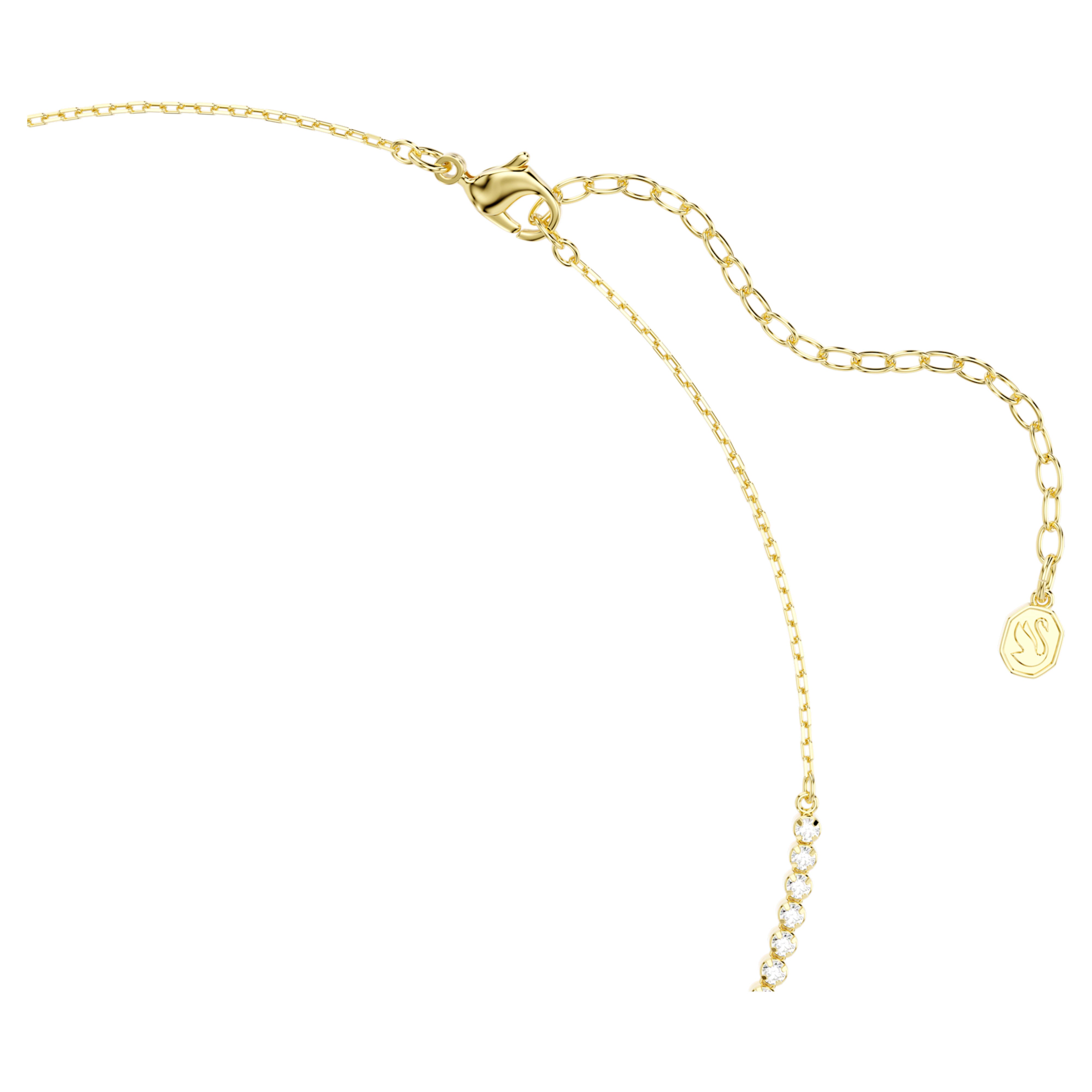 Collier Swarovski - Mesmera Attract - en V - Blanc & Doré vue 5