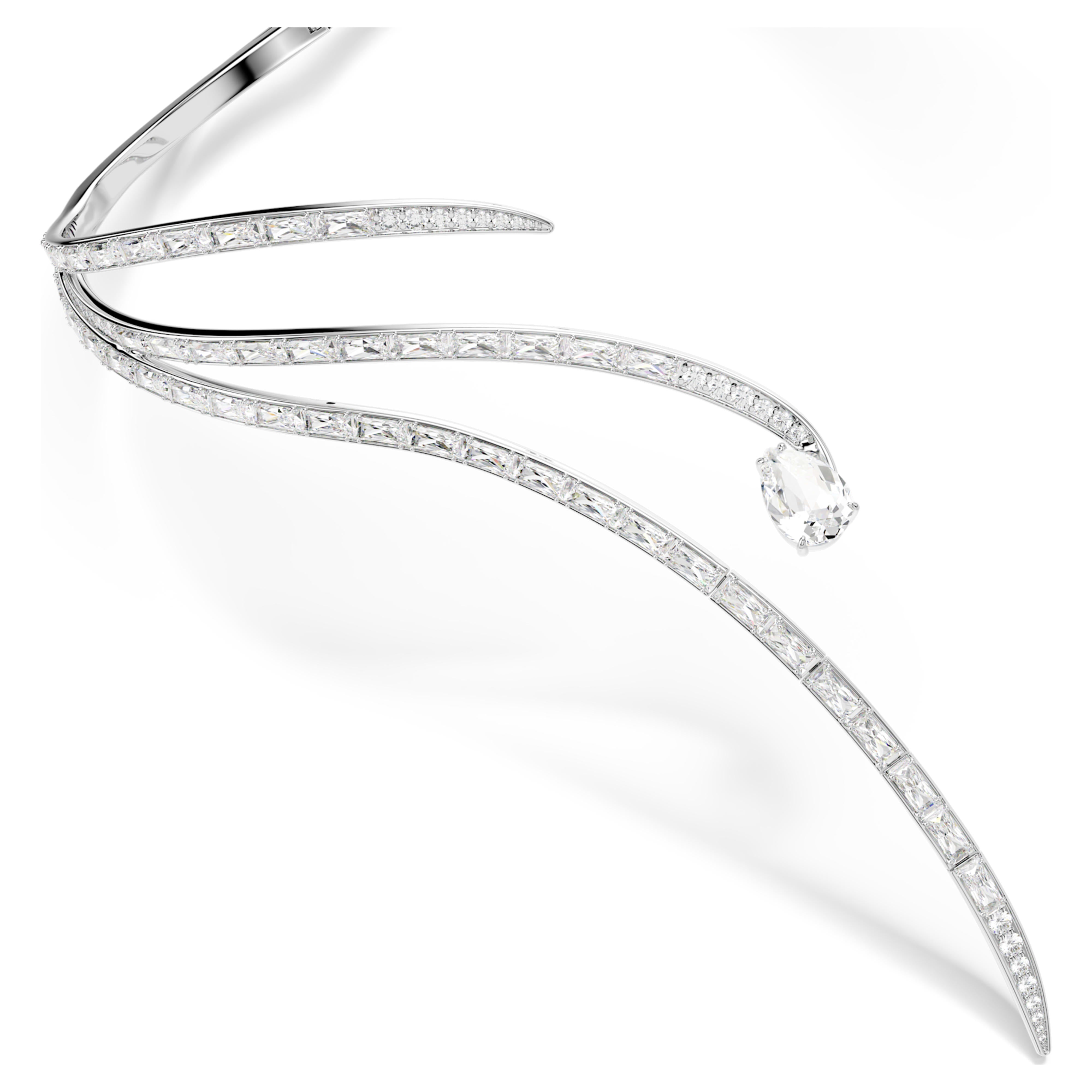 Collier Swarovski - Vienna Swan - Incolore & Argenté (M) vue 4