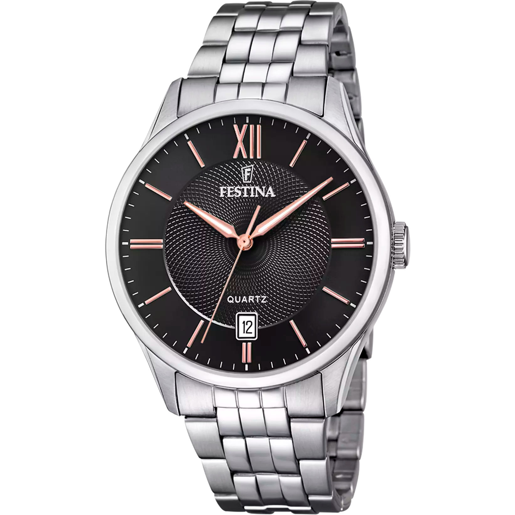 Reloj Festina CLASSICS de acero para hombre con brazalete de acero | F20425/6