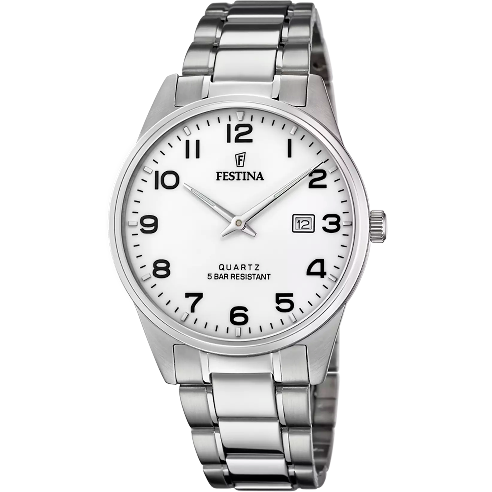 Clásicos - Modelo F20511/1 - Plata y Blanco - Reloj Festina