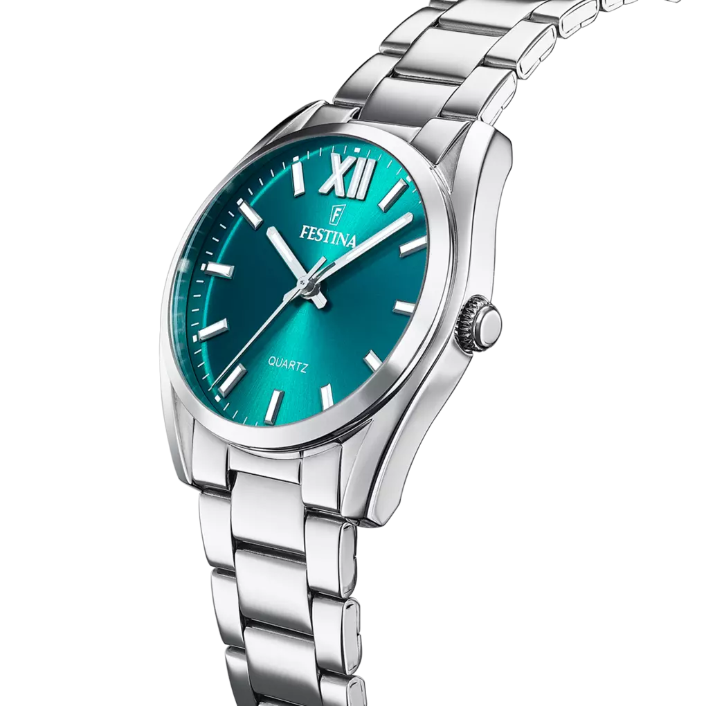 Festina BOYFRIEND スチール製レディースウォッチ、スチール製ブレスレット付き | F20622/C