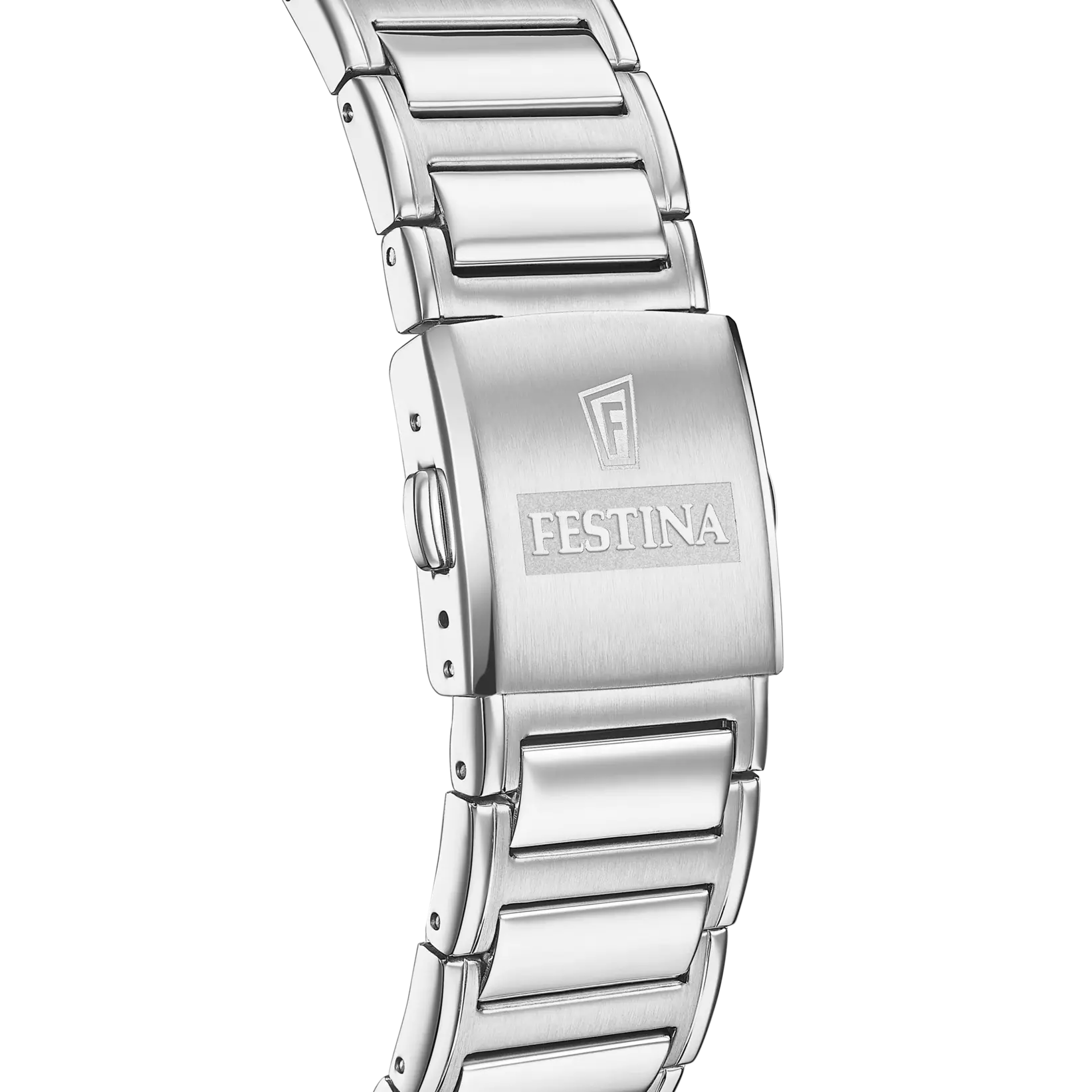 On The Square - Model F20635/4 - Silver & Black - Festina Watch