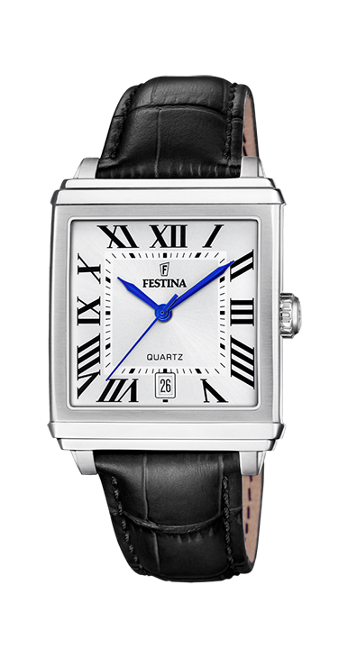 On The Square Modello F20681/1 Nero e Blu Orologio Festina