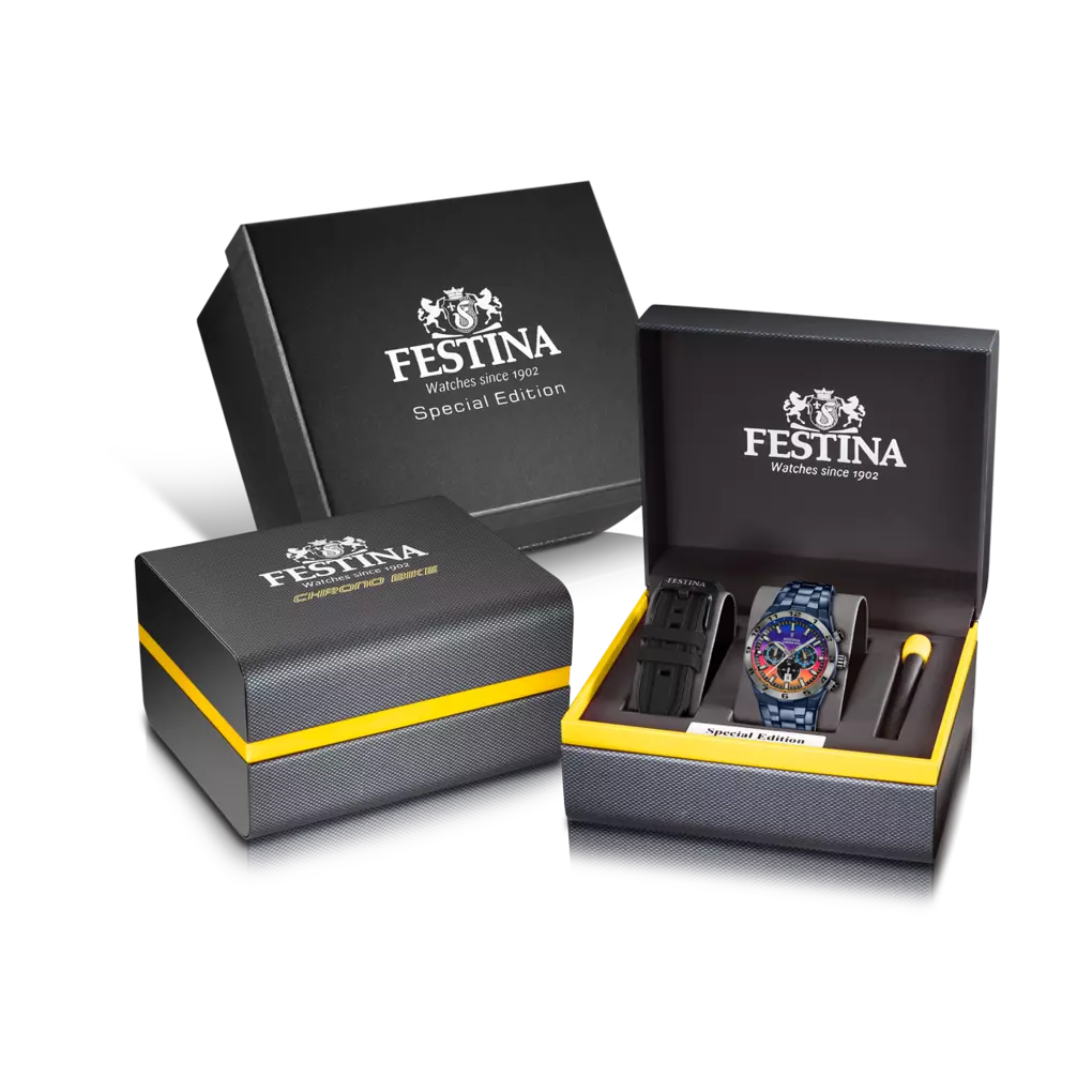 Festina SPECIAL EDITIONS herenhorloge stalen band | F20709/1