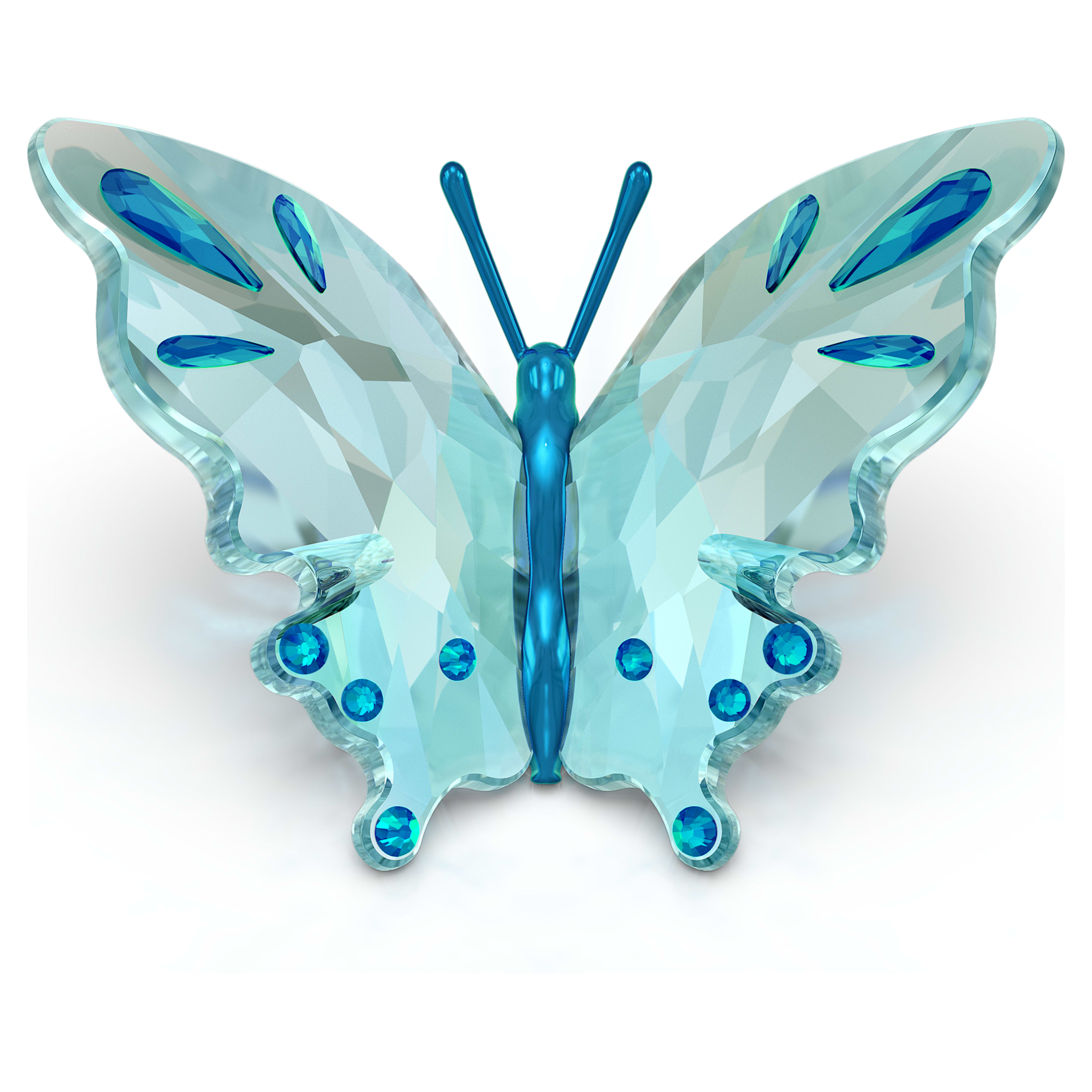 Figurină Swarovski - Idyllia Papillon - Vedere turcoaz 3
