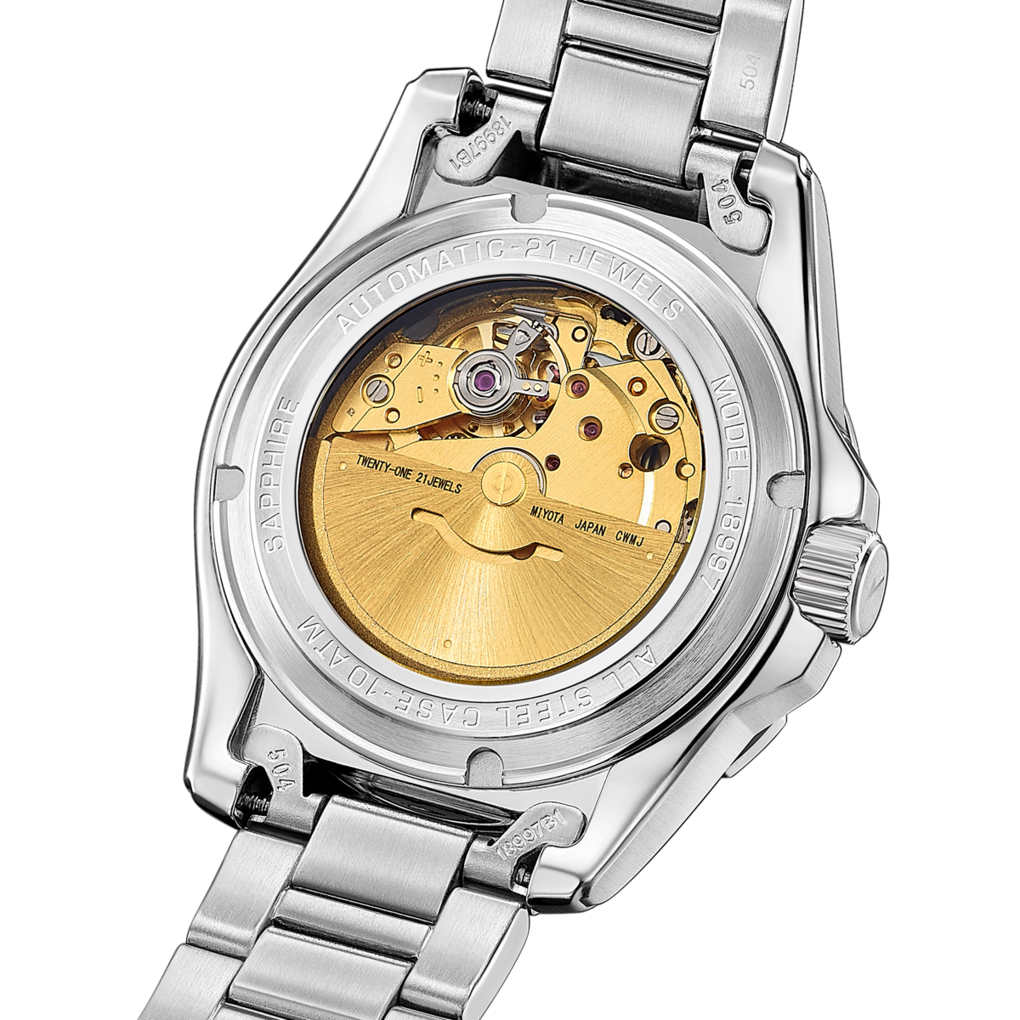 Automatisch horloge met blauwe wijzerplaat – heren | Lotus