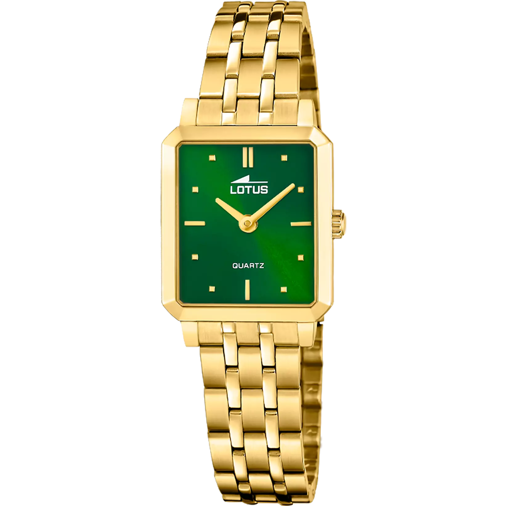 Green Golden Box Watch – Women | Lotus