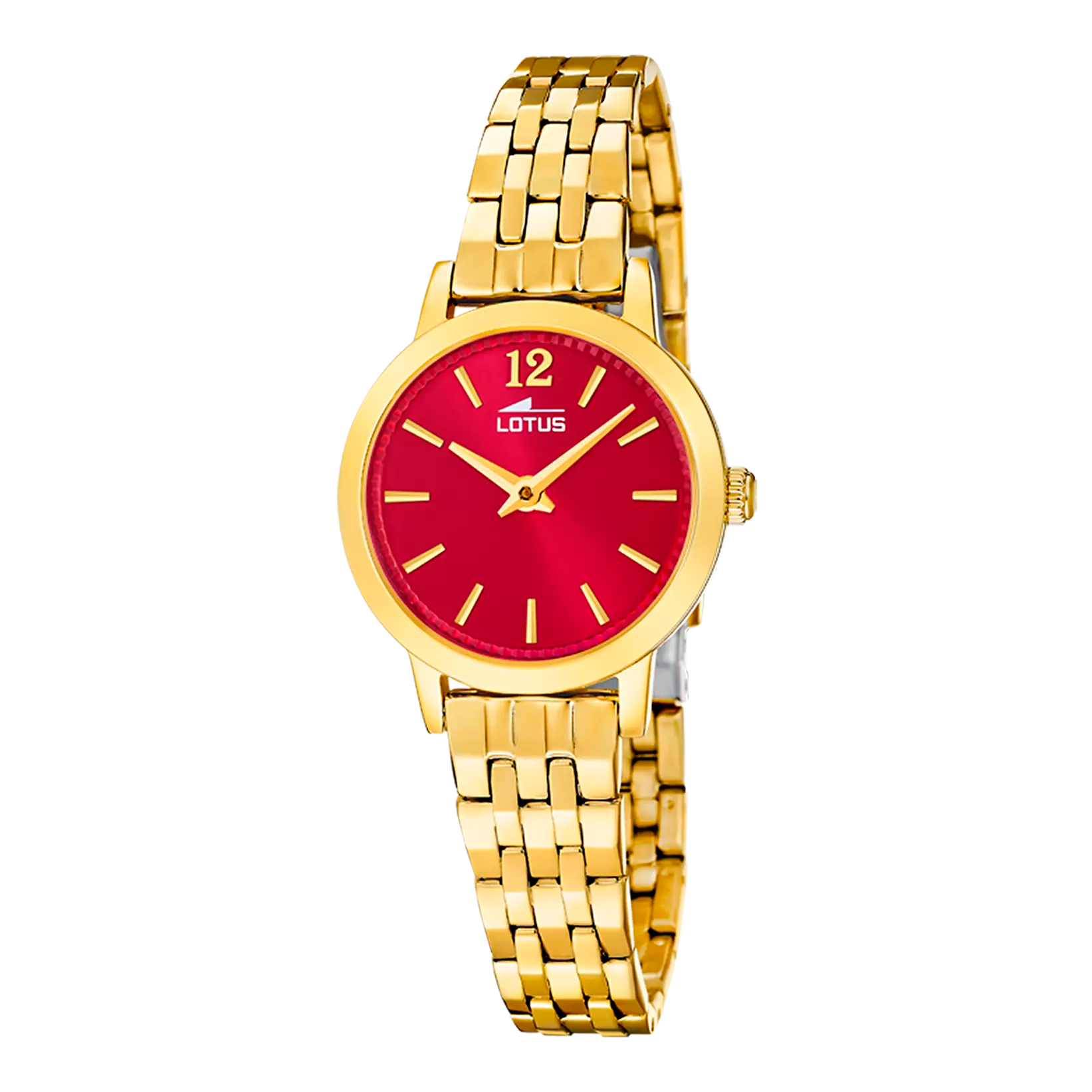 Old Money Red & Gold Watch – Women | Lotus