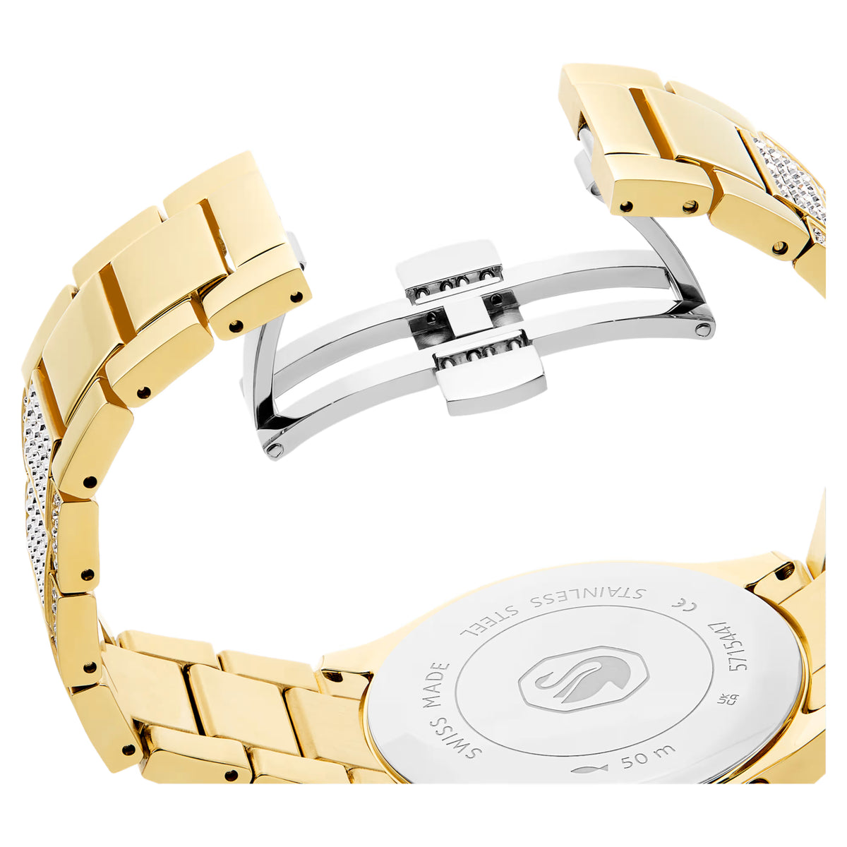 Swarovski Saat - Dextera Koleksiyonu - Beyaz Altın – Azuline