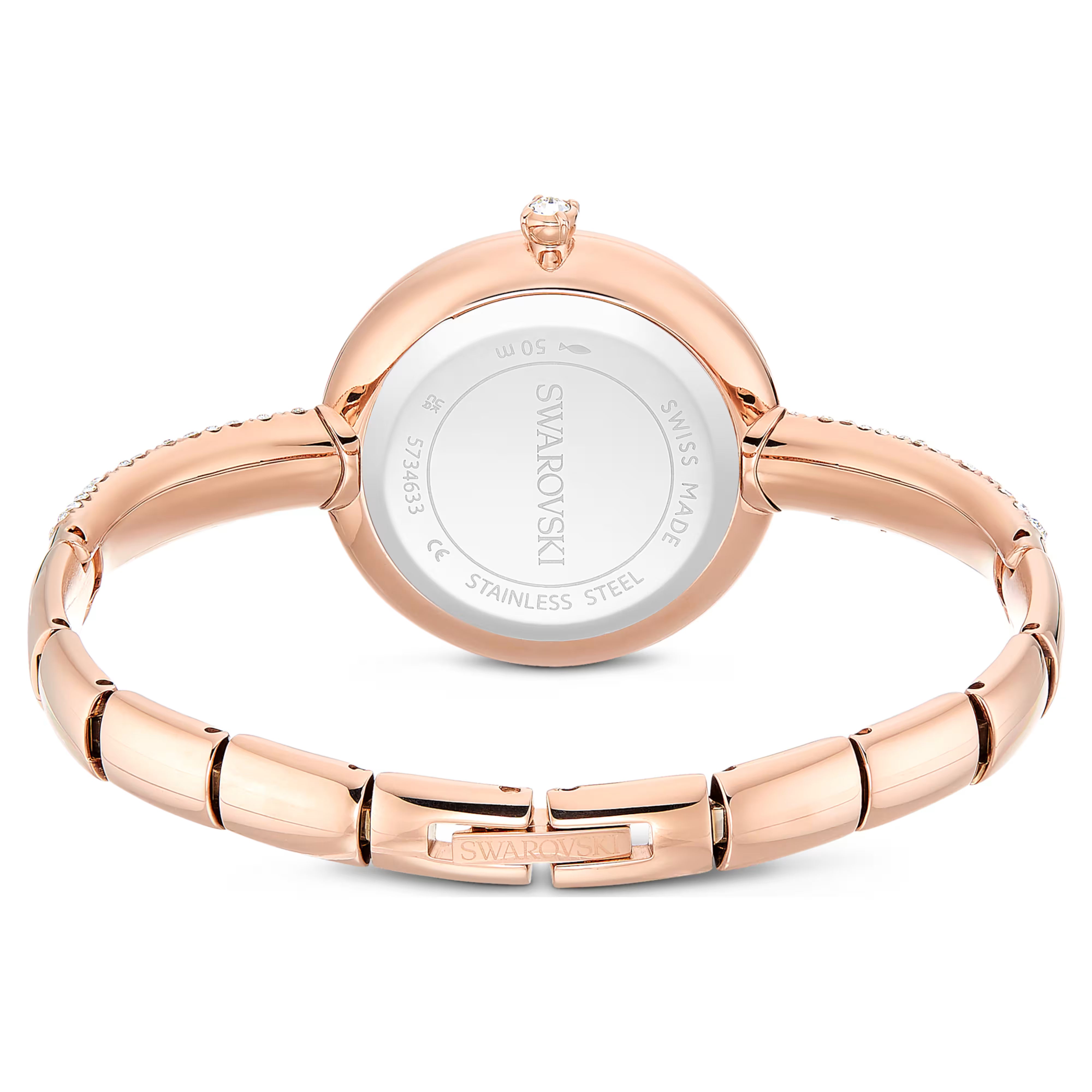 Montre Femme Sublima Doré rose - Swarovski vue 4