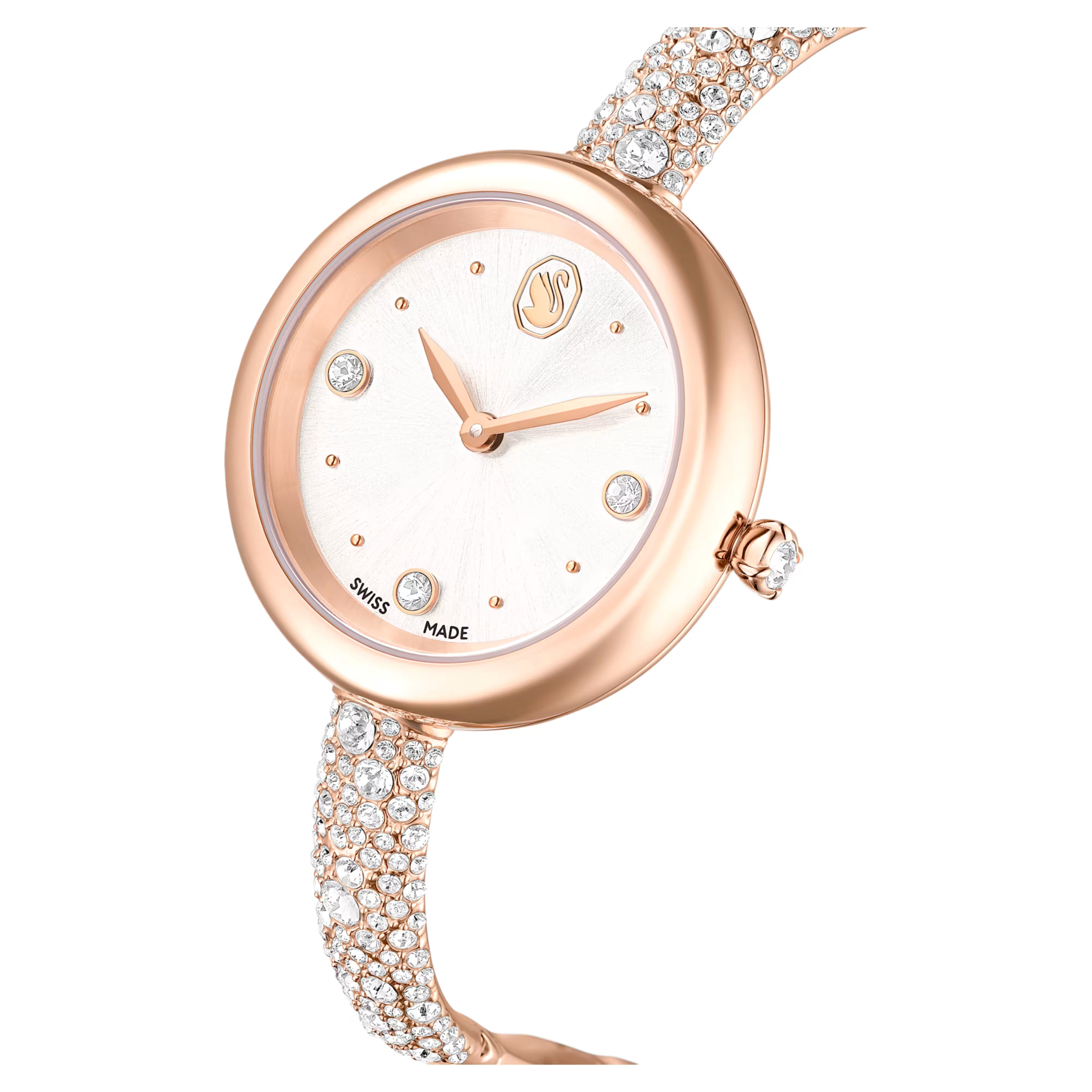 Montre Femme Sublima Doré rose - Swarovski vue 3