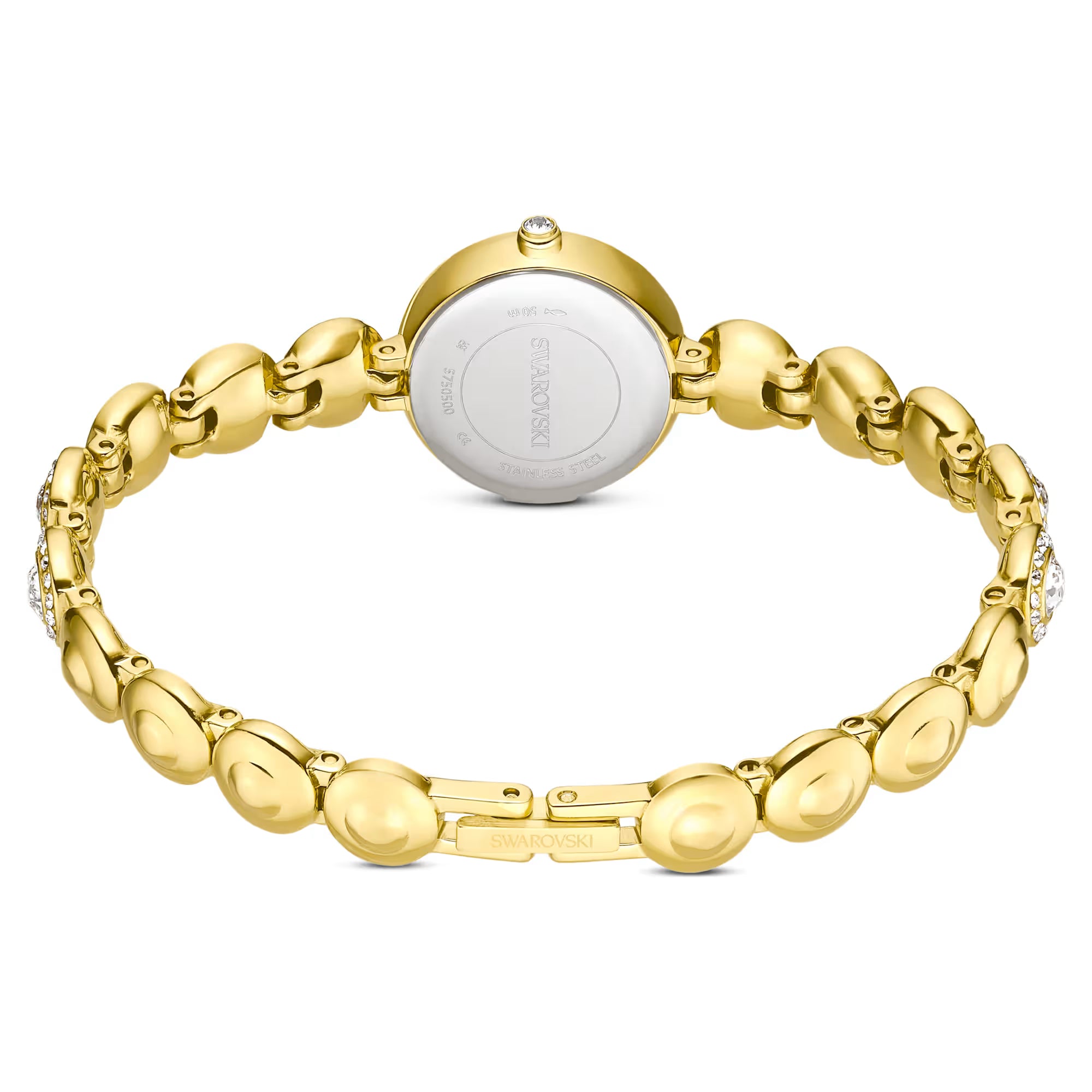 Swarovski Watch - Una Angelic - Chain Bracelet - White Dial - Gold