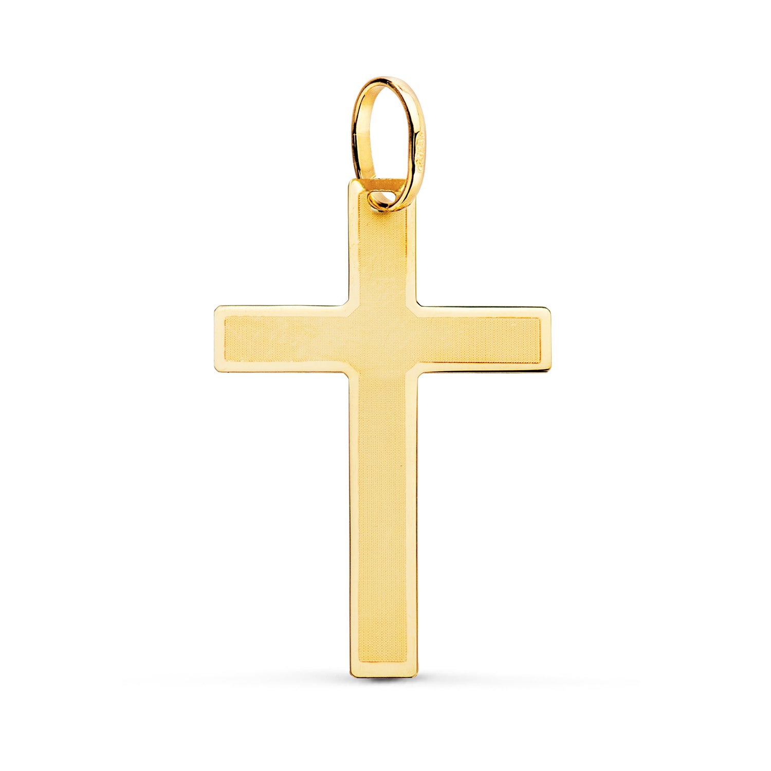 18K Pendentif Croix 29X20 mm