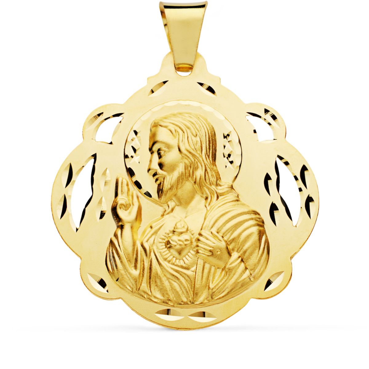 18 Jesu hellige hjerte-medalje 42MM