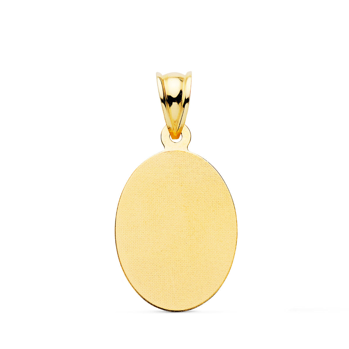 18K Médaille Effet Sablée Notre-dame de Guadalupe 21X15MM