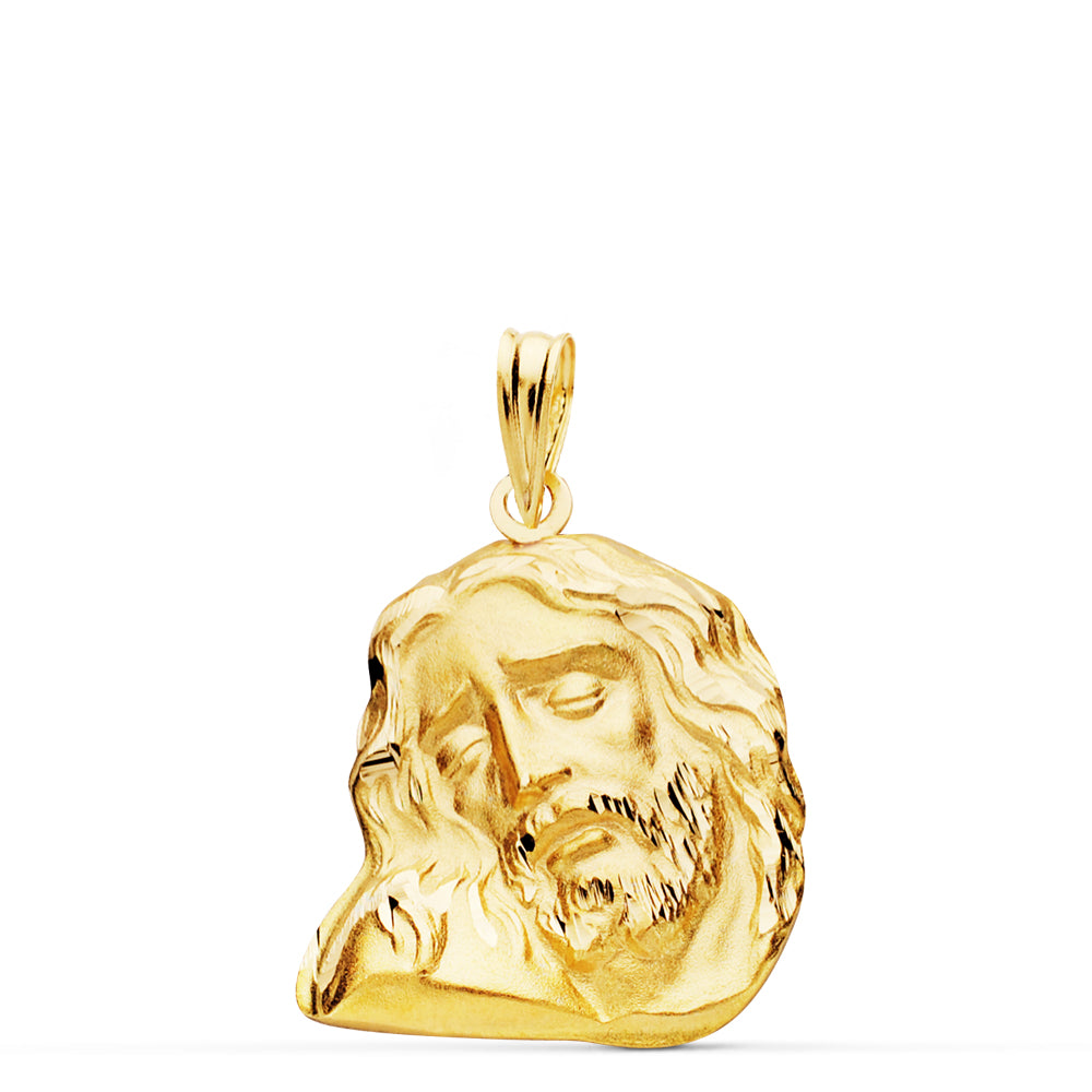 18K Christusportrethanger 23X19MM