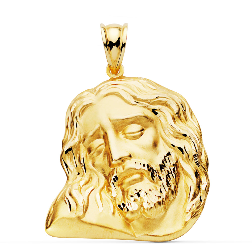 18K Christusportrethanger 30X25MM