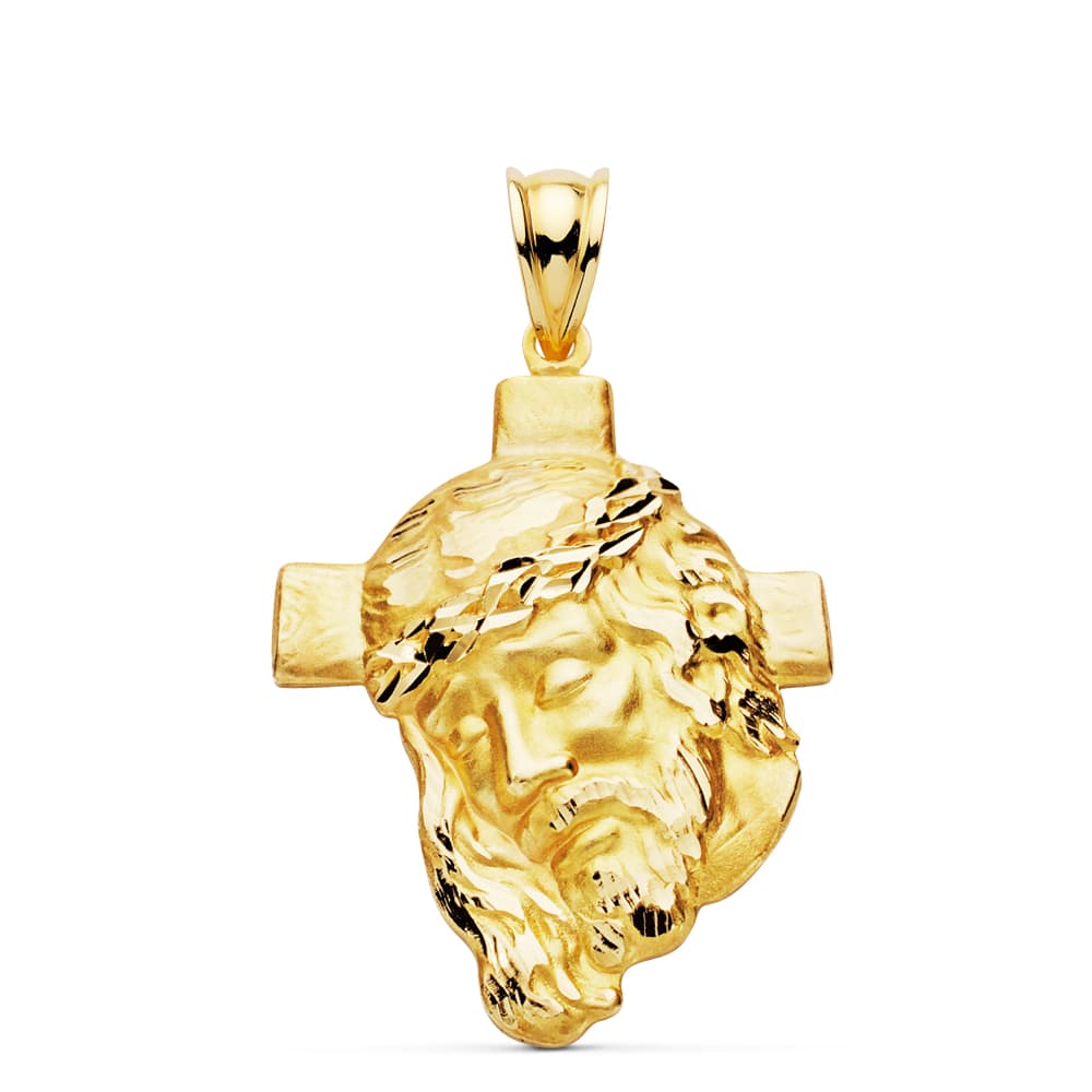 18K Christusportrethanger 35X25MM