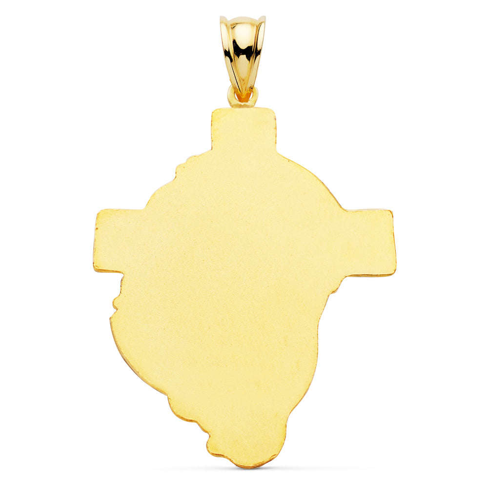 18K Christusportrethanger 40X30MM