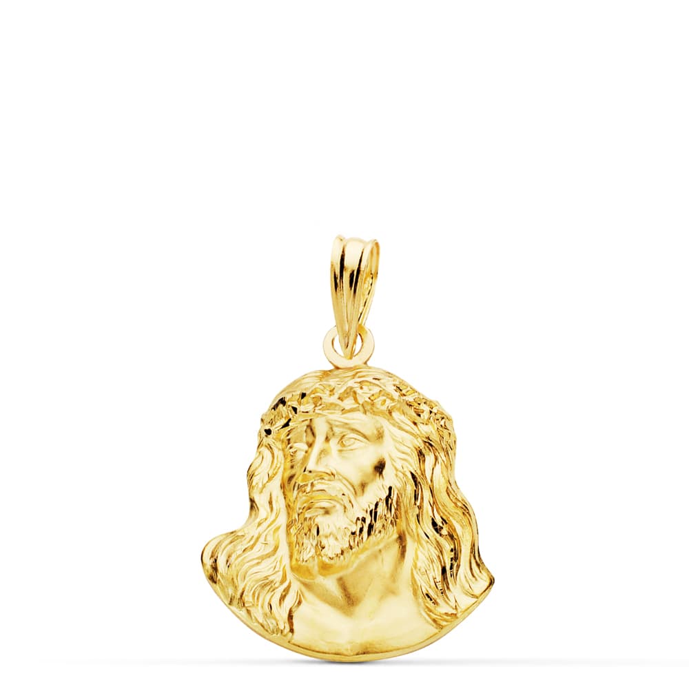 18K Christusportrethanger 20X16MM