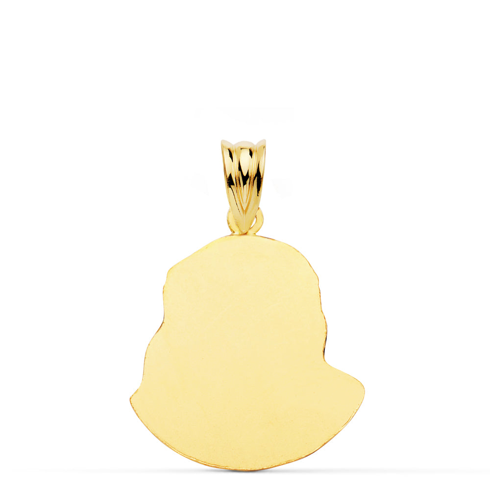 Christ Murillo Pendel 18K Gul Guld 23X18 mm