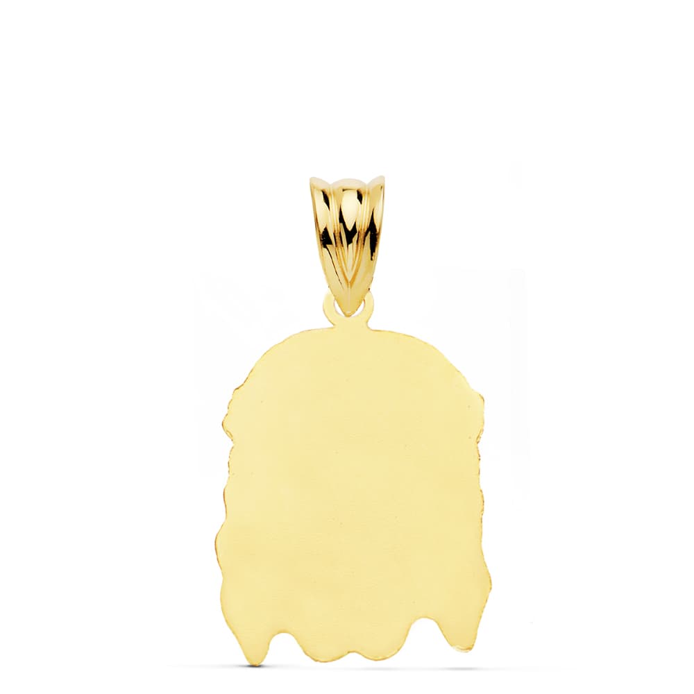 Pendentif Christ de la Bonne Mort Or Jaune 18K 23X15 mm