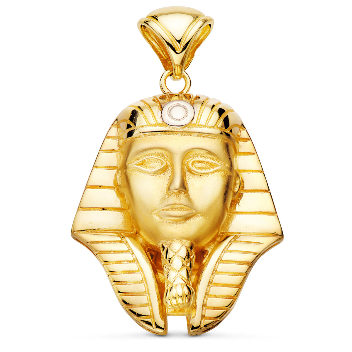 Ciondolo Tutankhamon 18 carati. 32X28mm