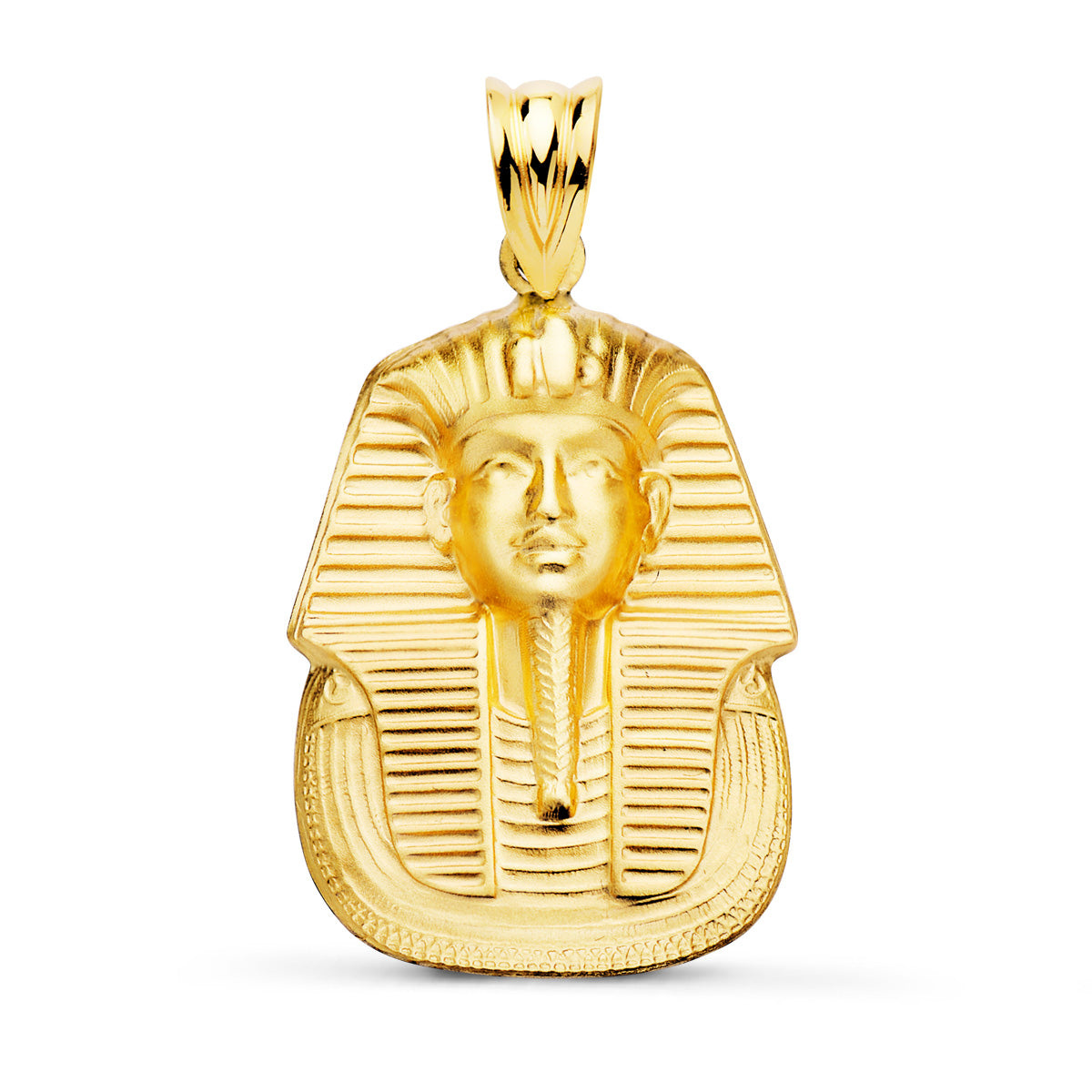Pingente Tutancâmon 18K. 30x22mm