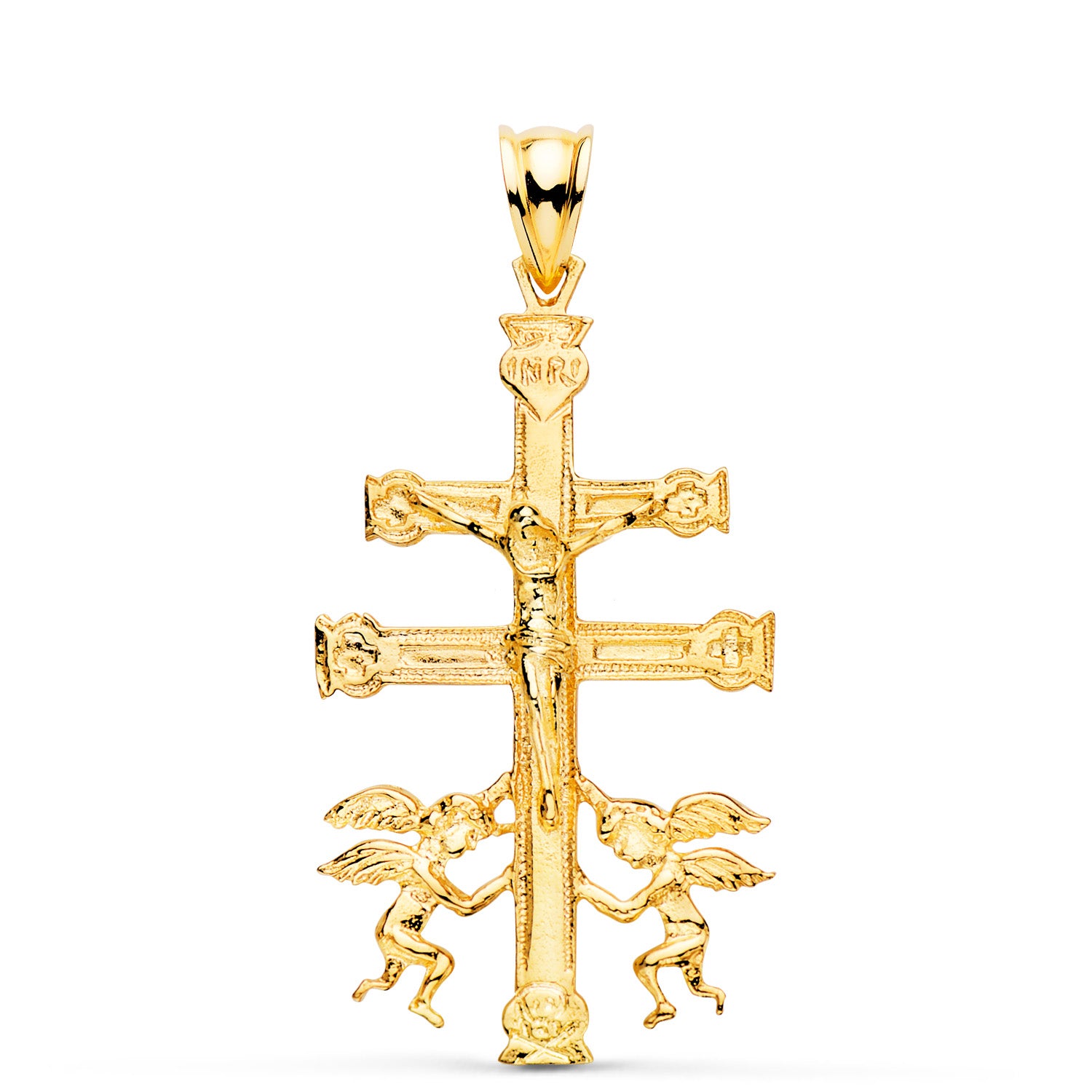 18K Caravaca-kruishanger 36X22 mm