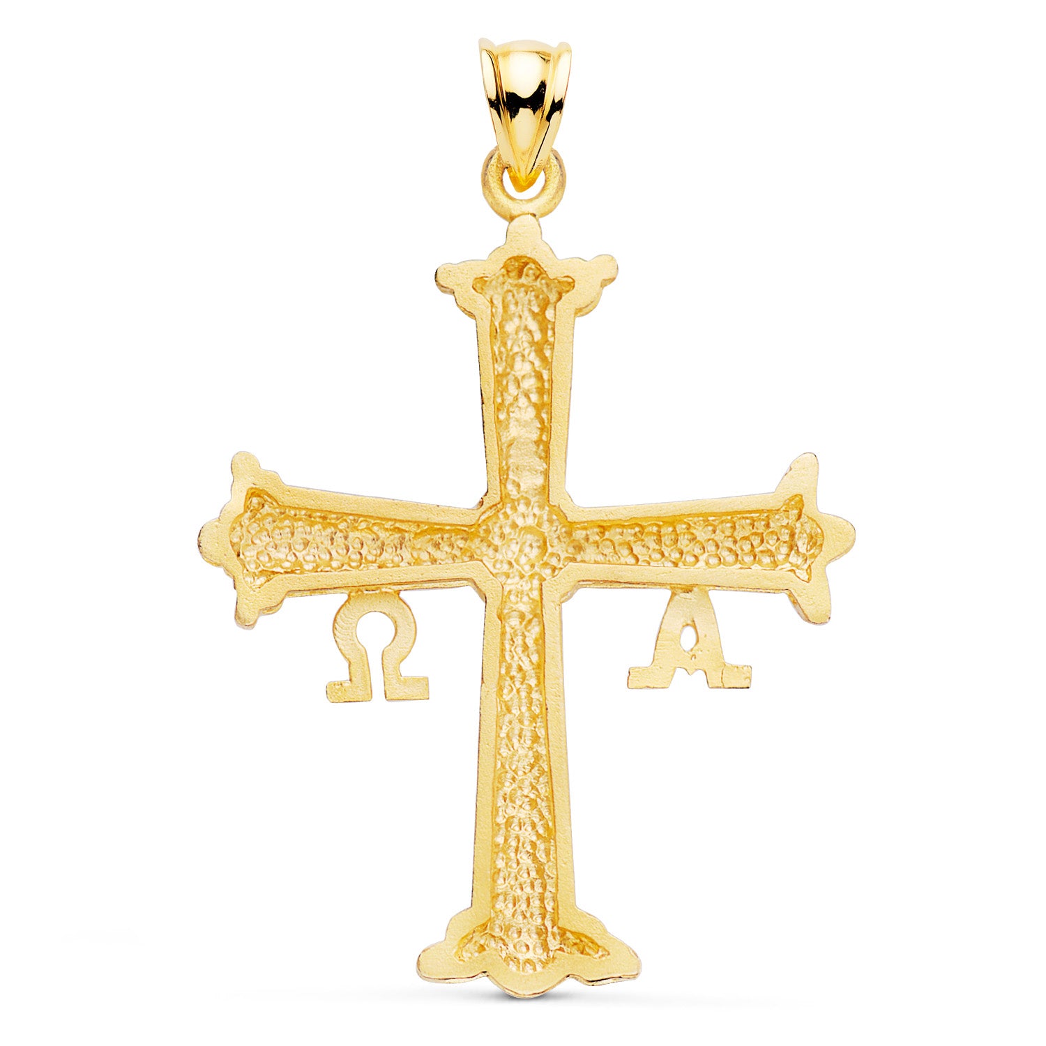18K Covadonga Cross Pendel 41 X 31 mm