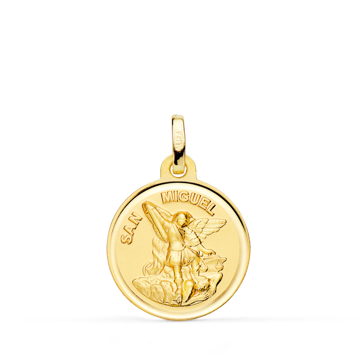 18K Saint Michael Medalje 18 mm