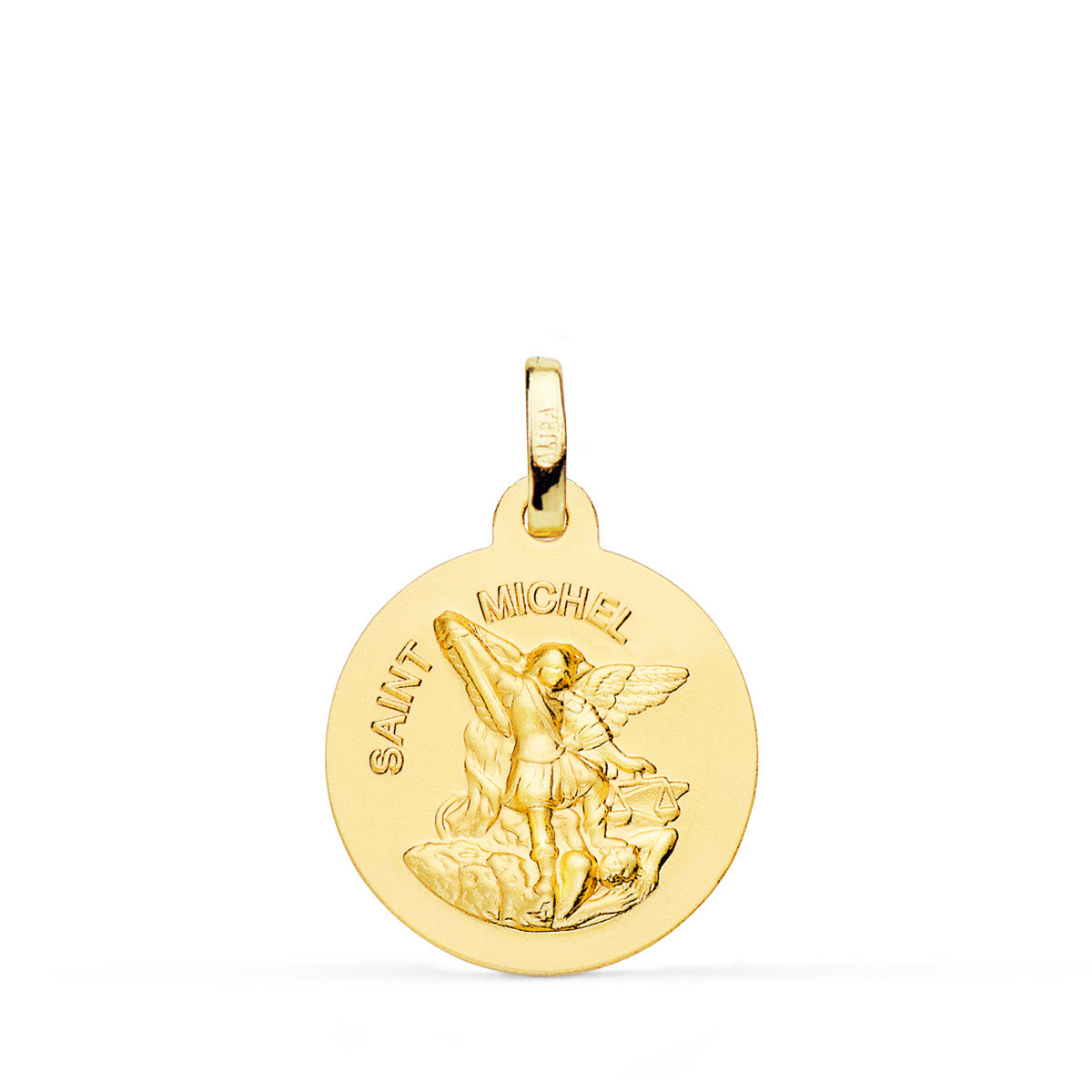 18K St.-Michael-Medaille 18 mm