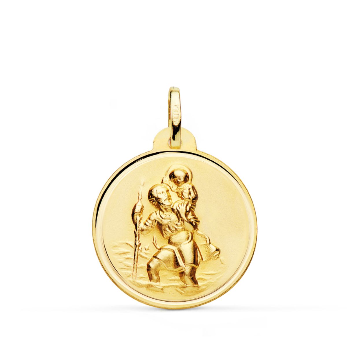 18K Saint Christopher-medalje 20MM