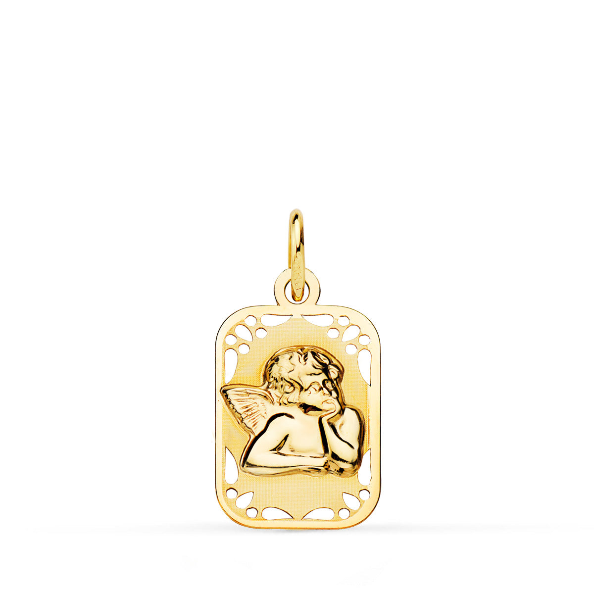 9K Rectangular Medal 19X11 mm