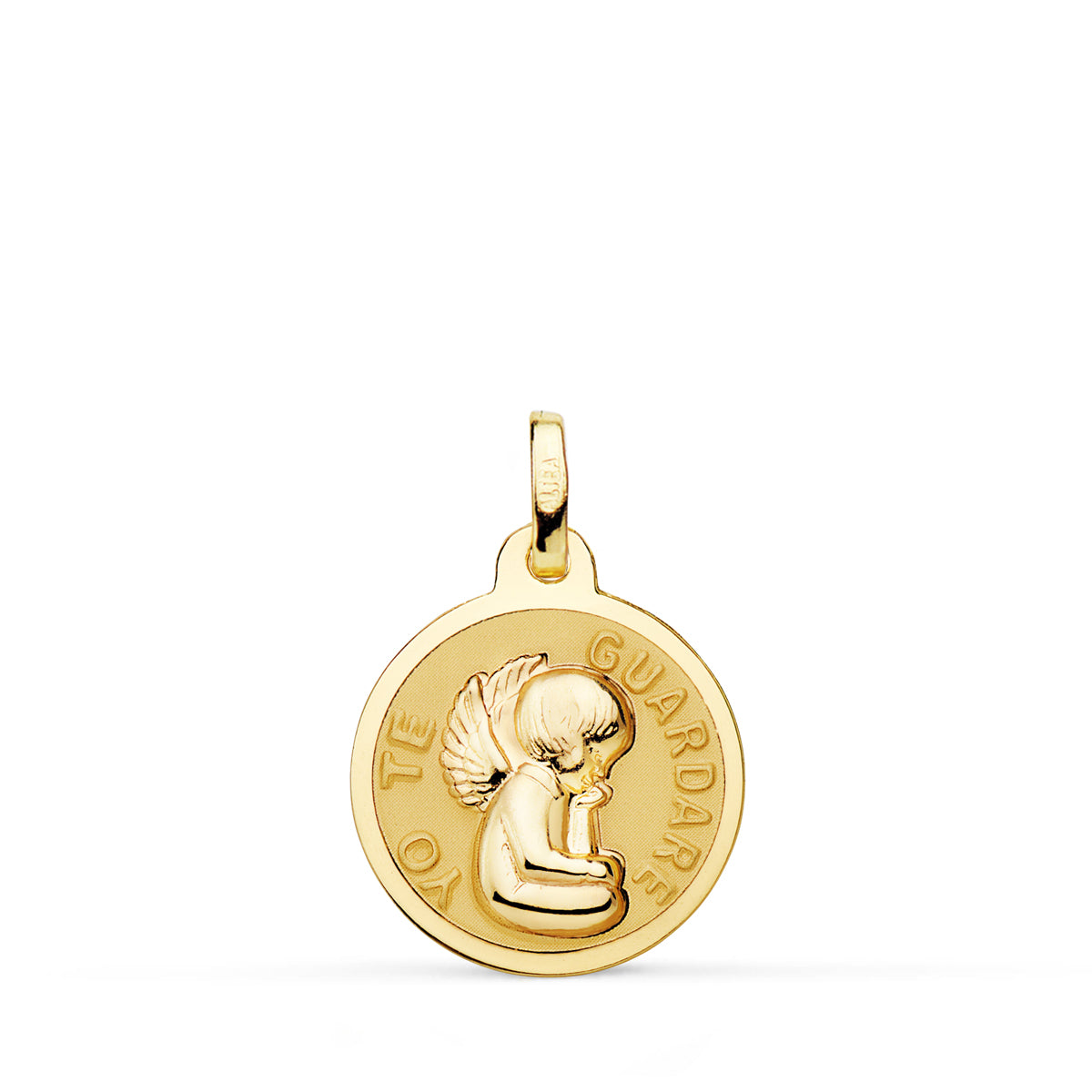 Médaille Dange 18K "je Te Garder" Brillant 16 mm