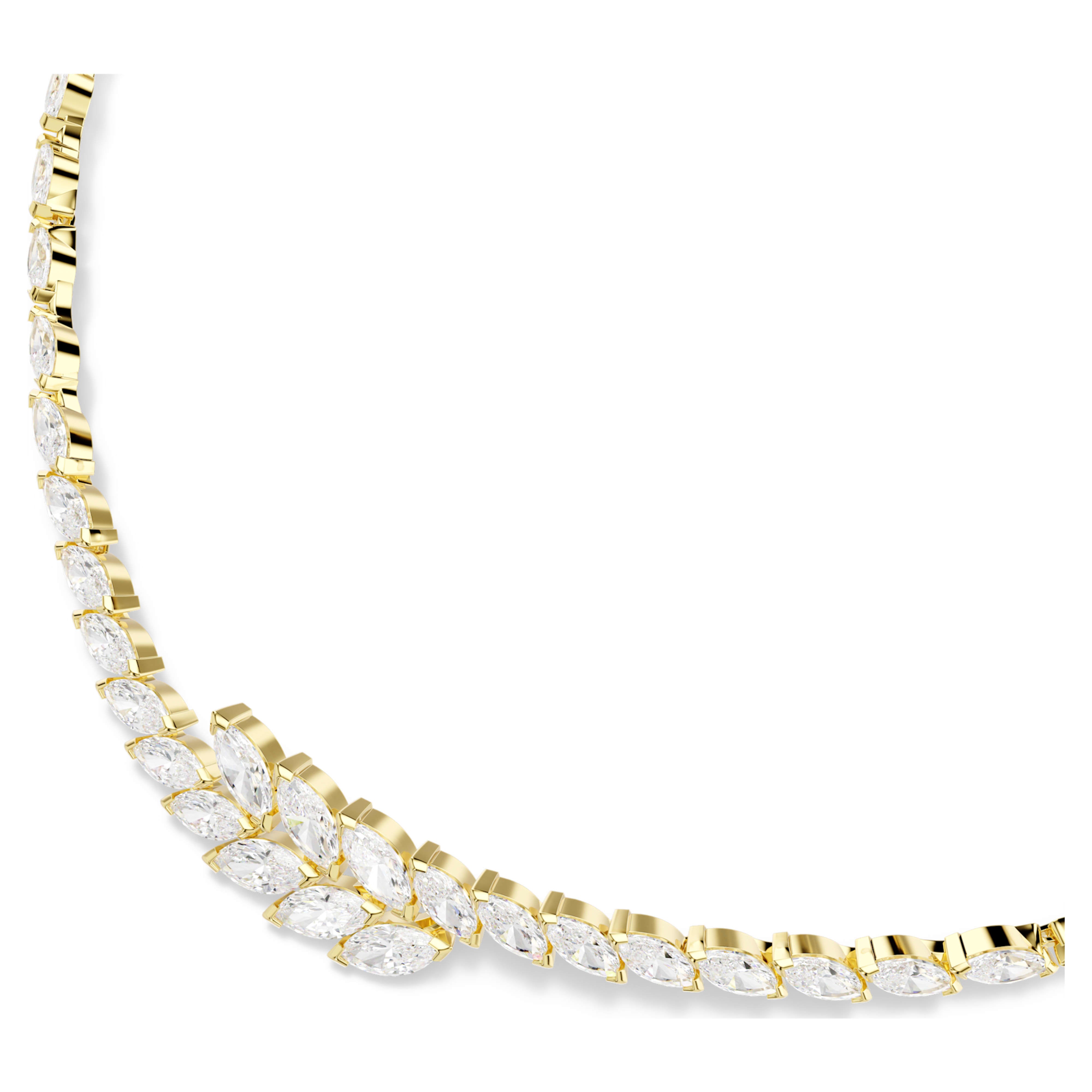 Parure Swarovski - Mesmera Glam - Blanc & Doré vue 5