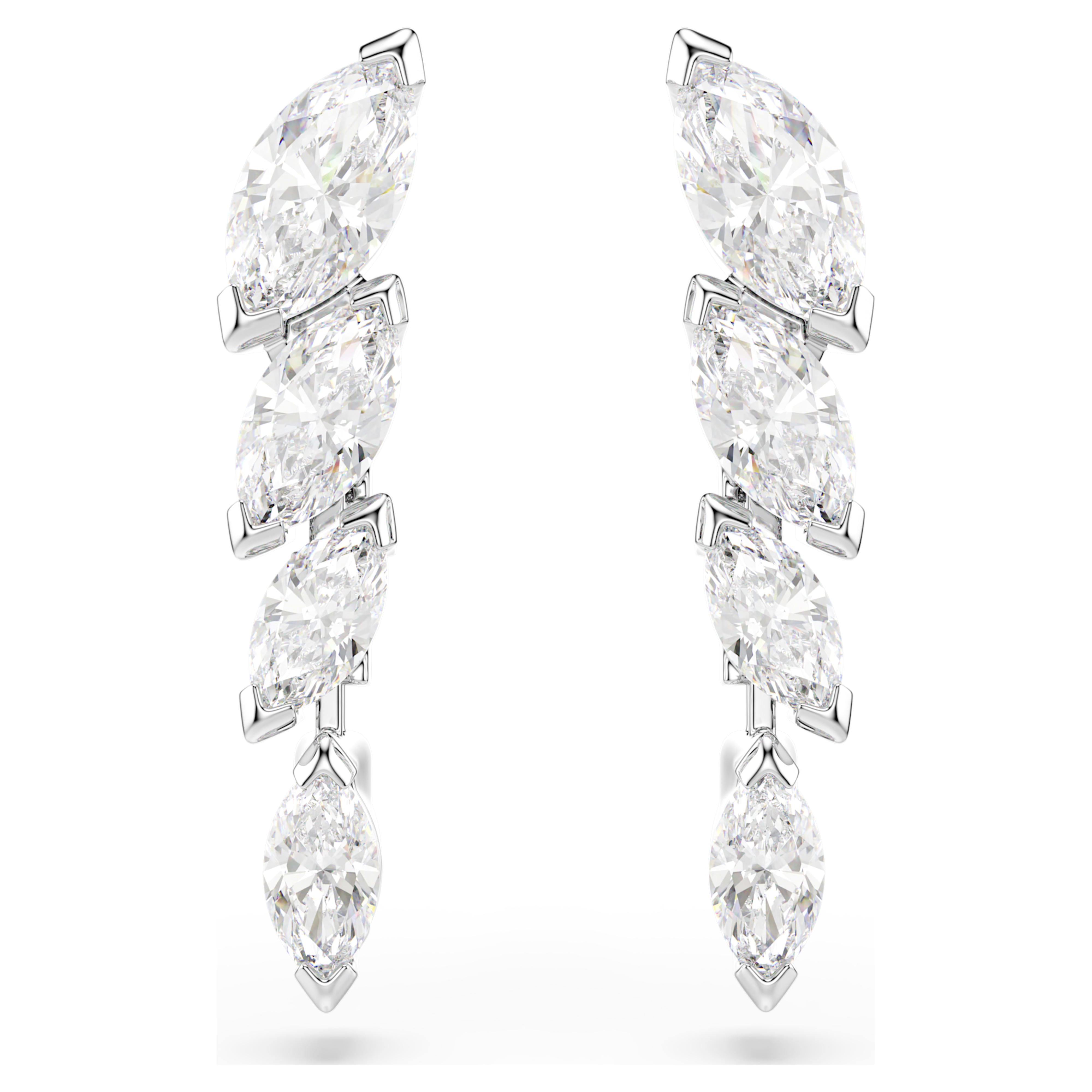 Parure Swarovski - Mesmera Glam - Blanc & Argenté vue 3
