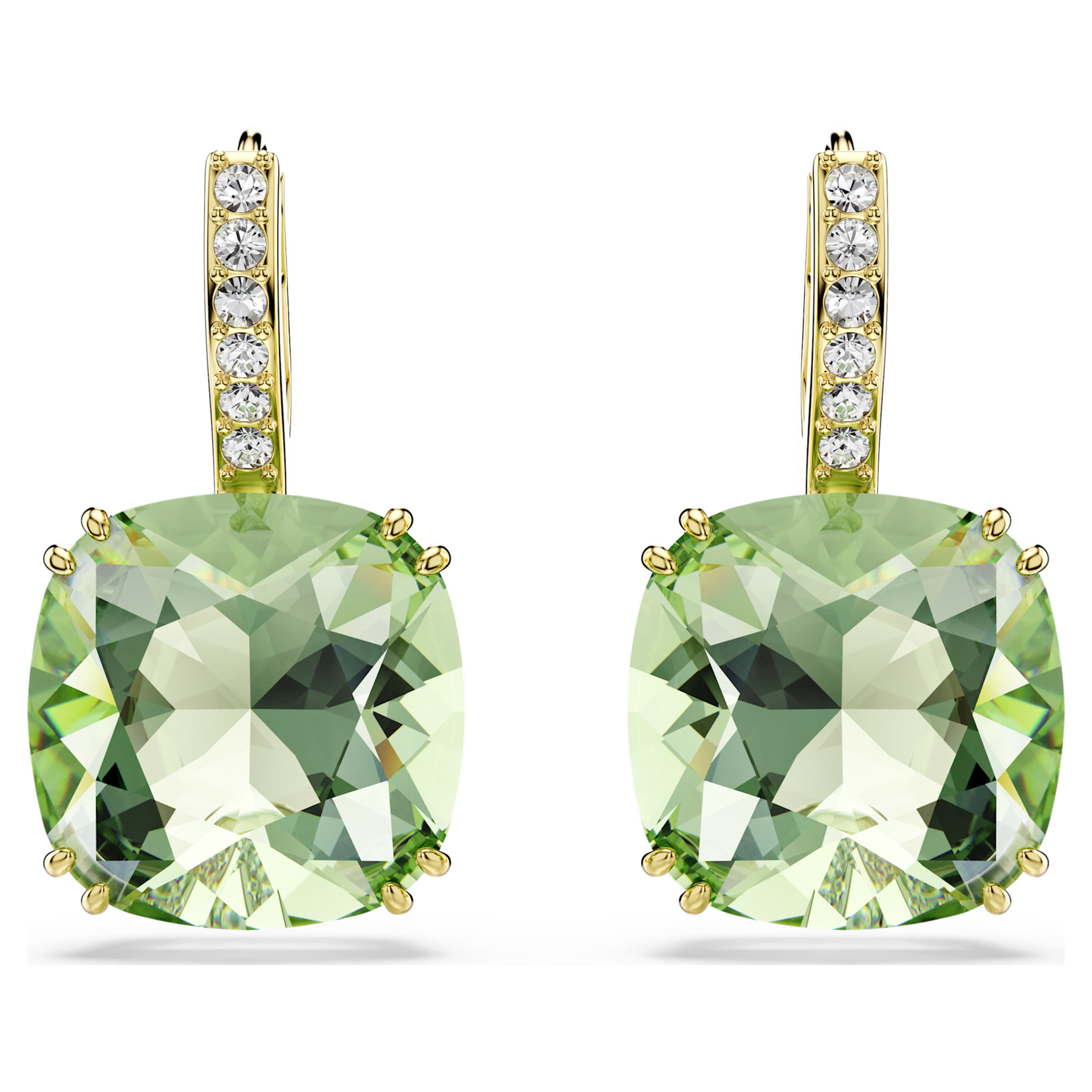 Swarovski Earrings - Millenia - Dangling - Ignite & Gold view 5