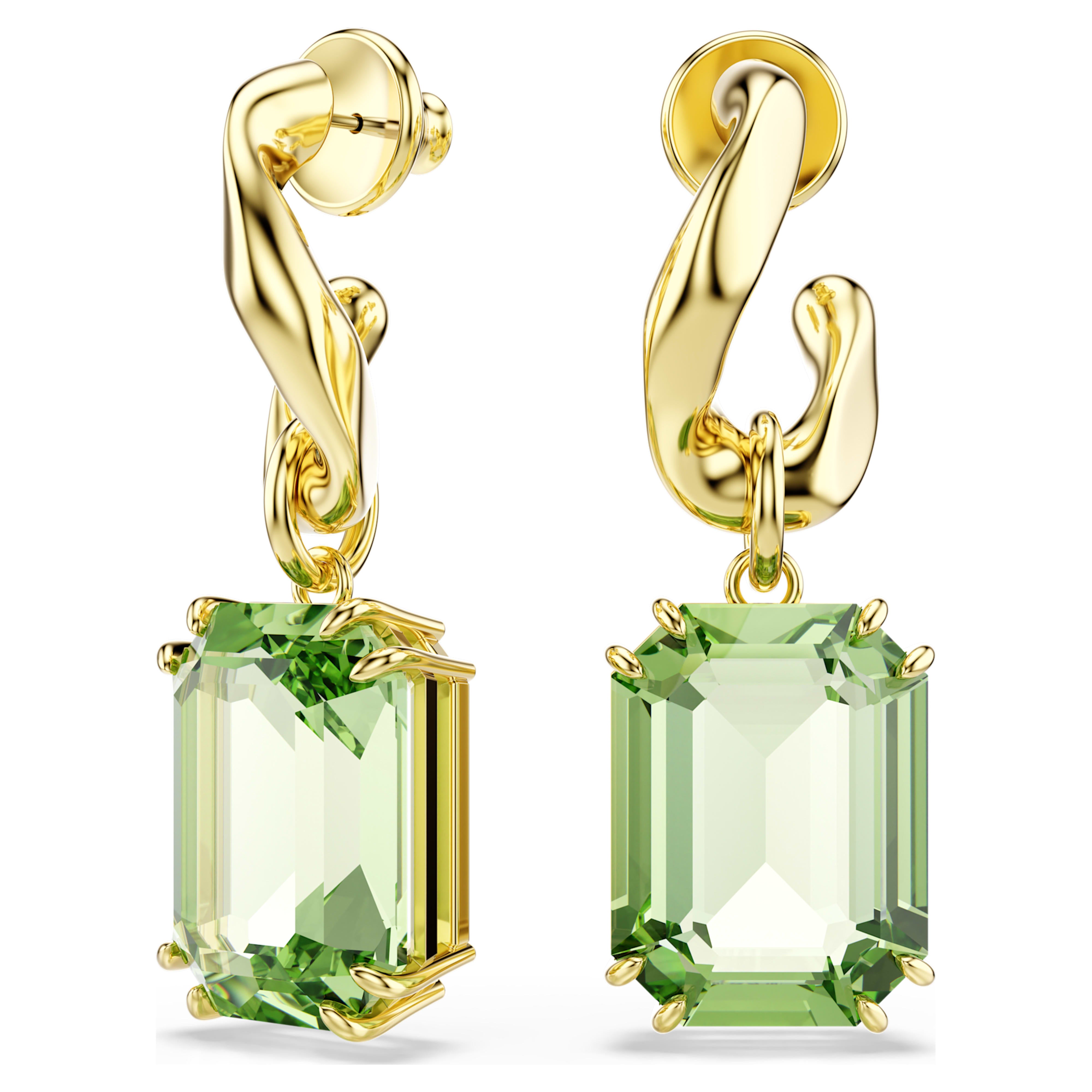 Boucles d'oreilles Swarovski - Millenia - Ignite & Doré vue 5