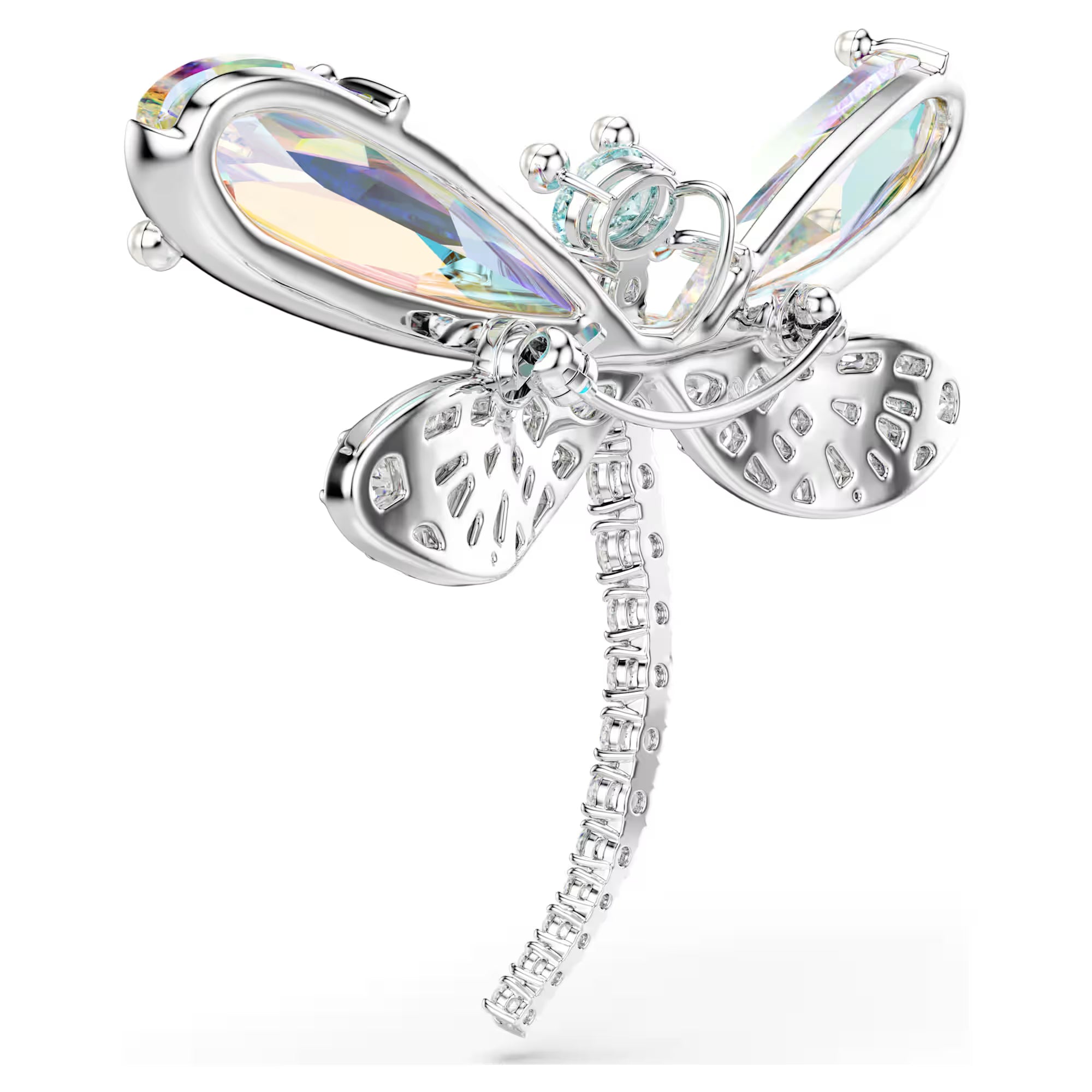 Swarovski Kolye Ucu ve Broş - Ariana Grande x Swarovski - Dragonfly - Ayarlanabilir uzunluk - Gümüş