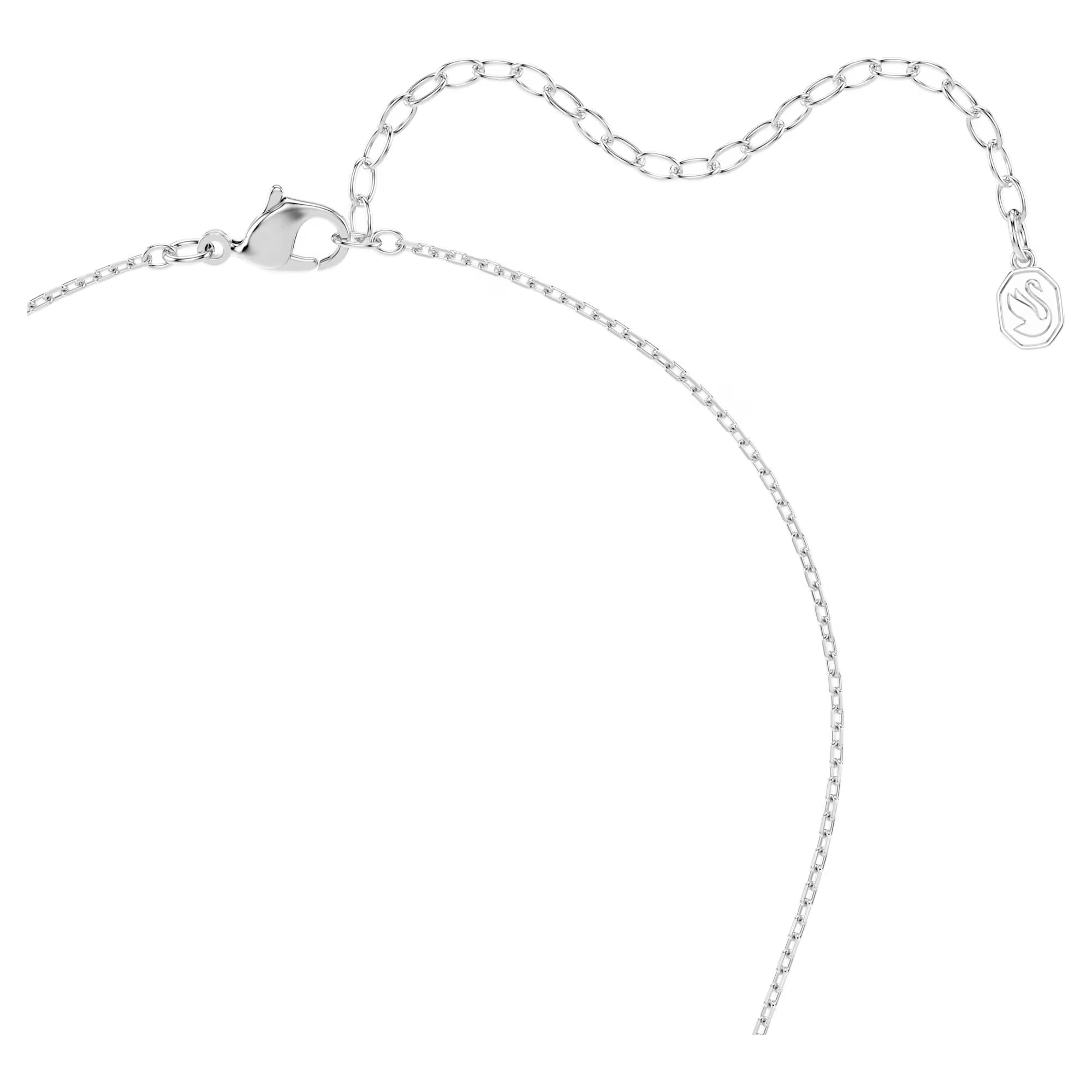 Swarovski anheng - Mesmera Glam - Sirkulær - Hvit og sølv