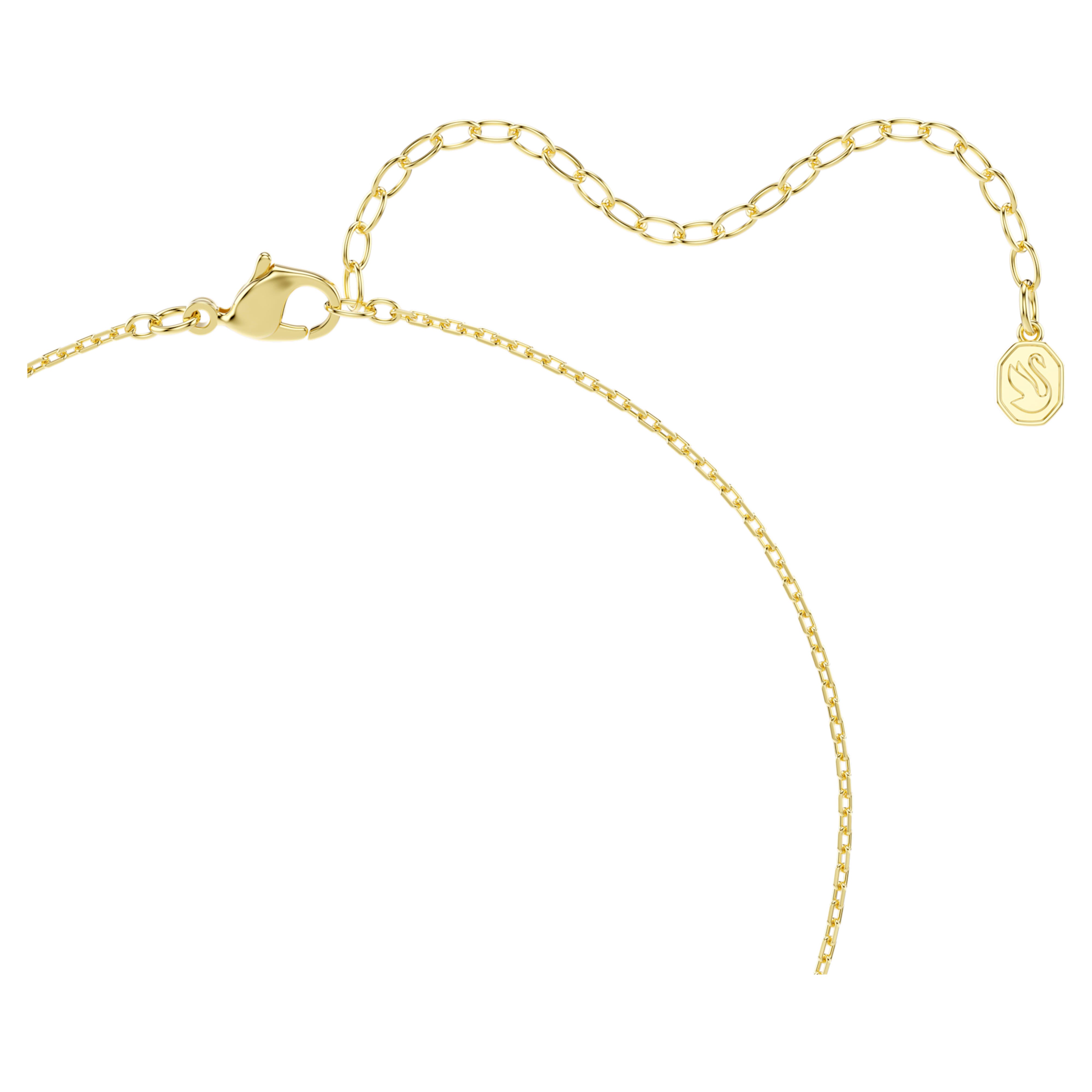Swarovski pendant - Millenia - Ignite & Gold view 3