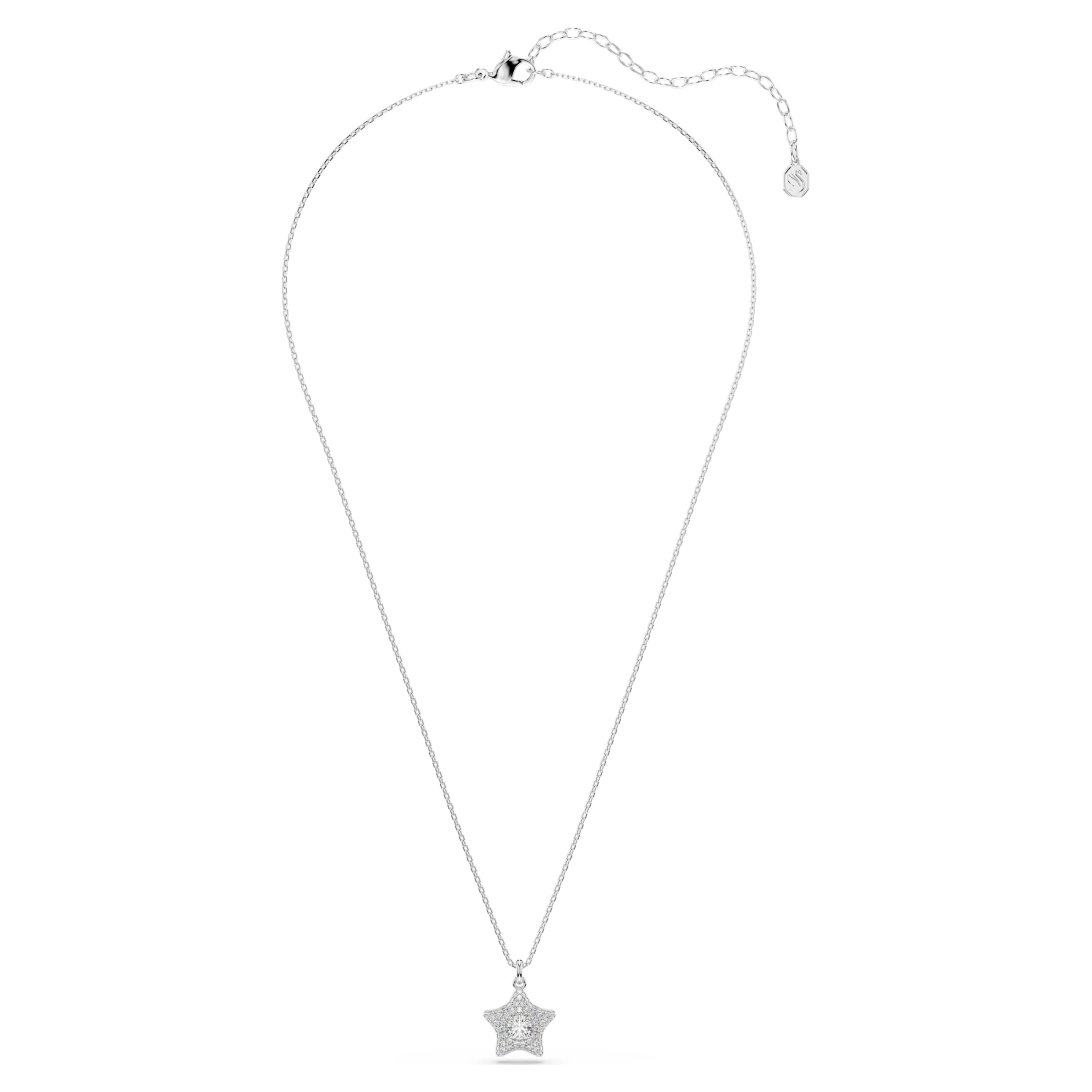Swarovski anheng - Sublima Luna - Stjerne - hvit og sølv visning 5
